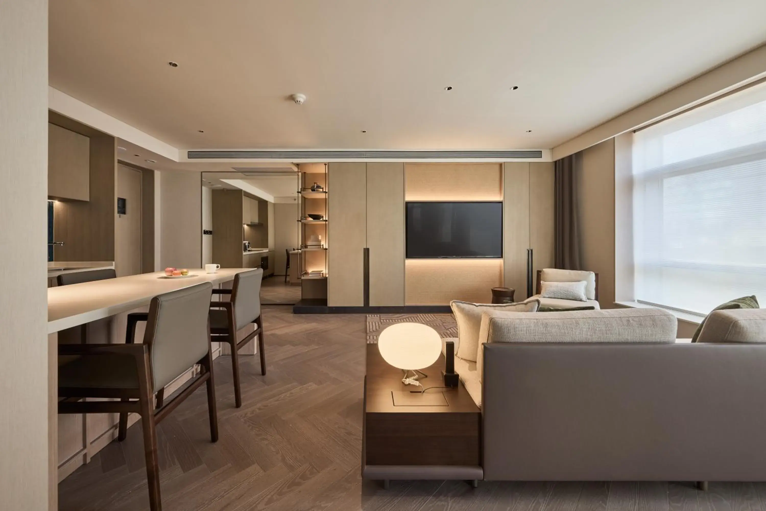 TV and multimedia, Bed in Ming Hotel Nanjing - MGallery Collection TV and multimedia, Bed in Ming Hotel Nanjing - MGallery Collection