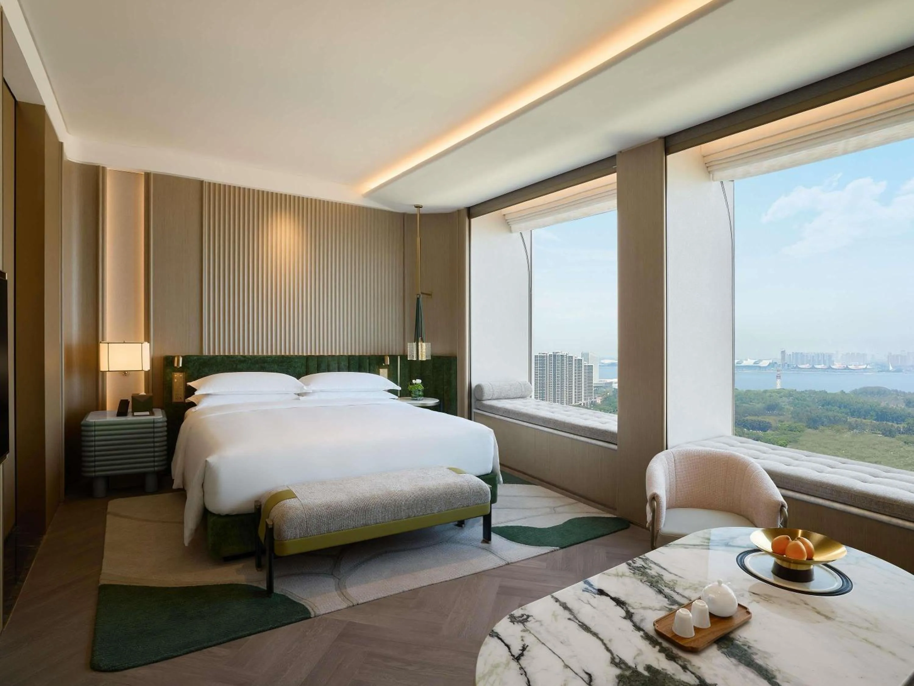 Bedroom, Bed in Fairmont Xiamen