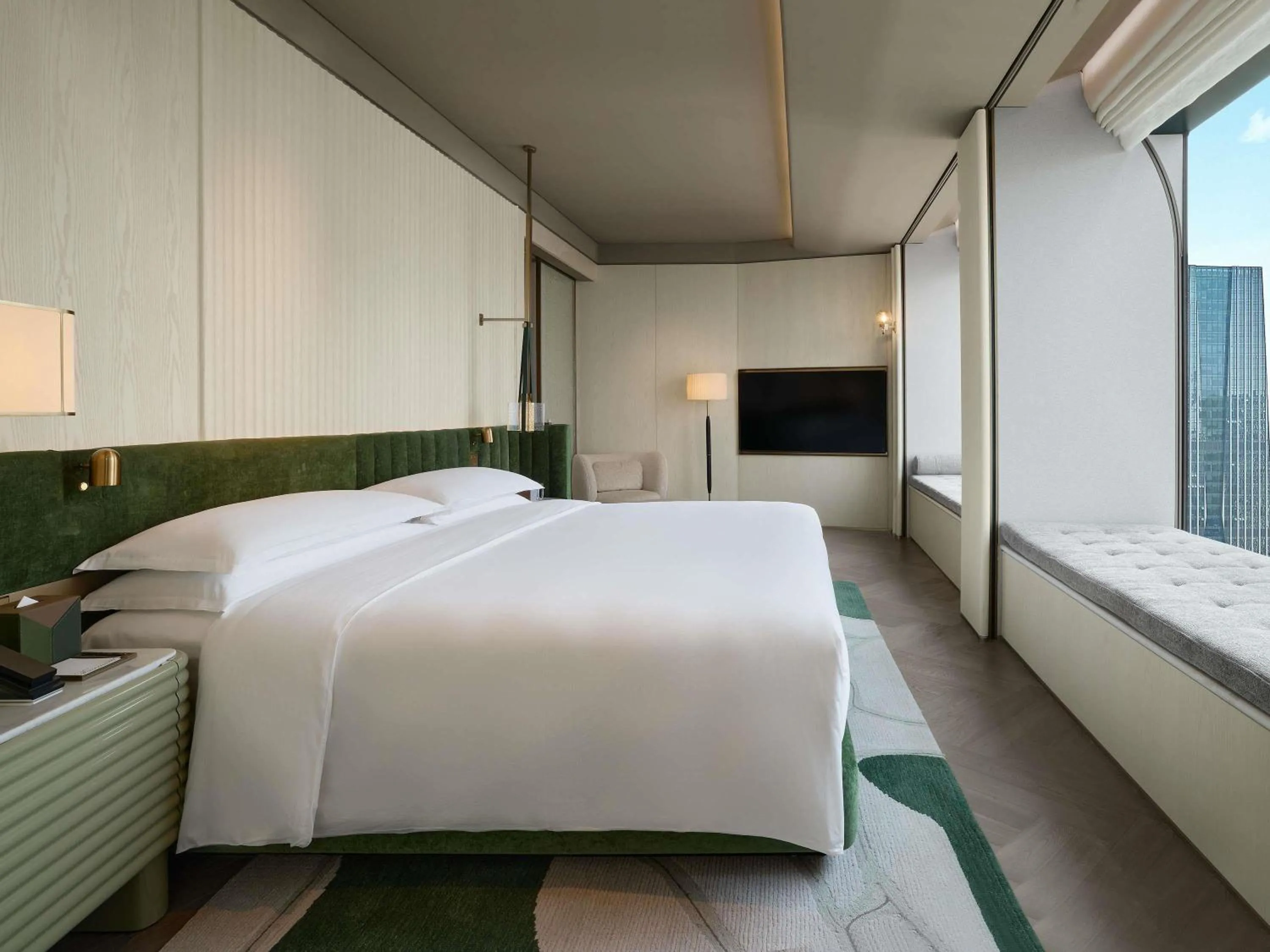 Bedroom, Bed in Fairmont Xiamen