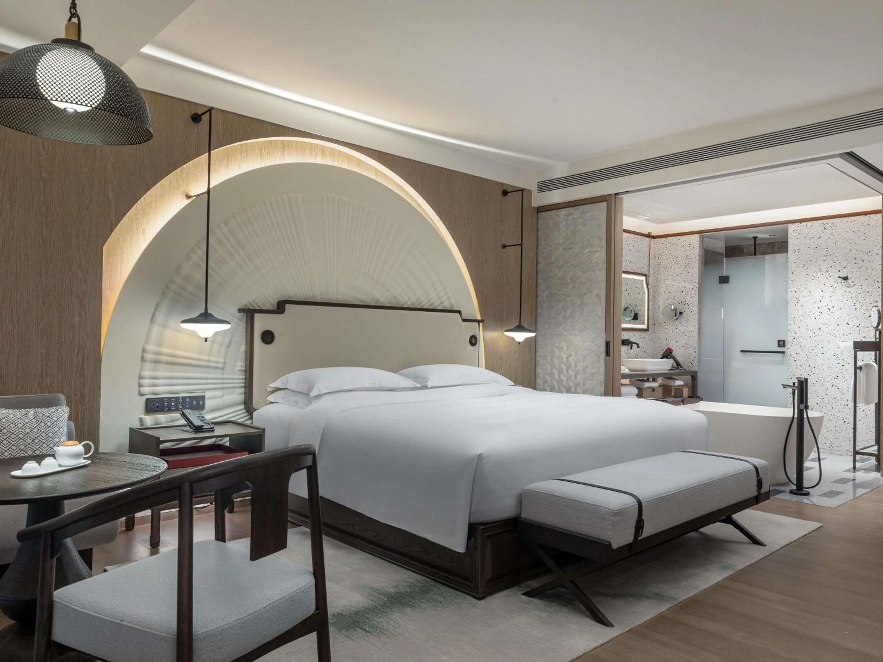 Bedroom, Bed in Dangkou Ancient Town Hotel Wuxi MGallery Collection