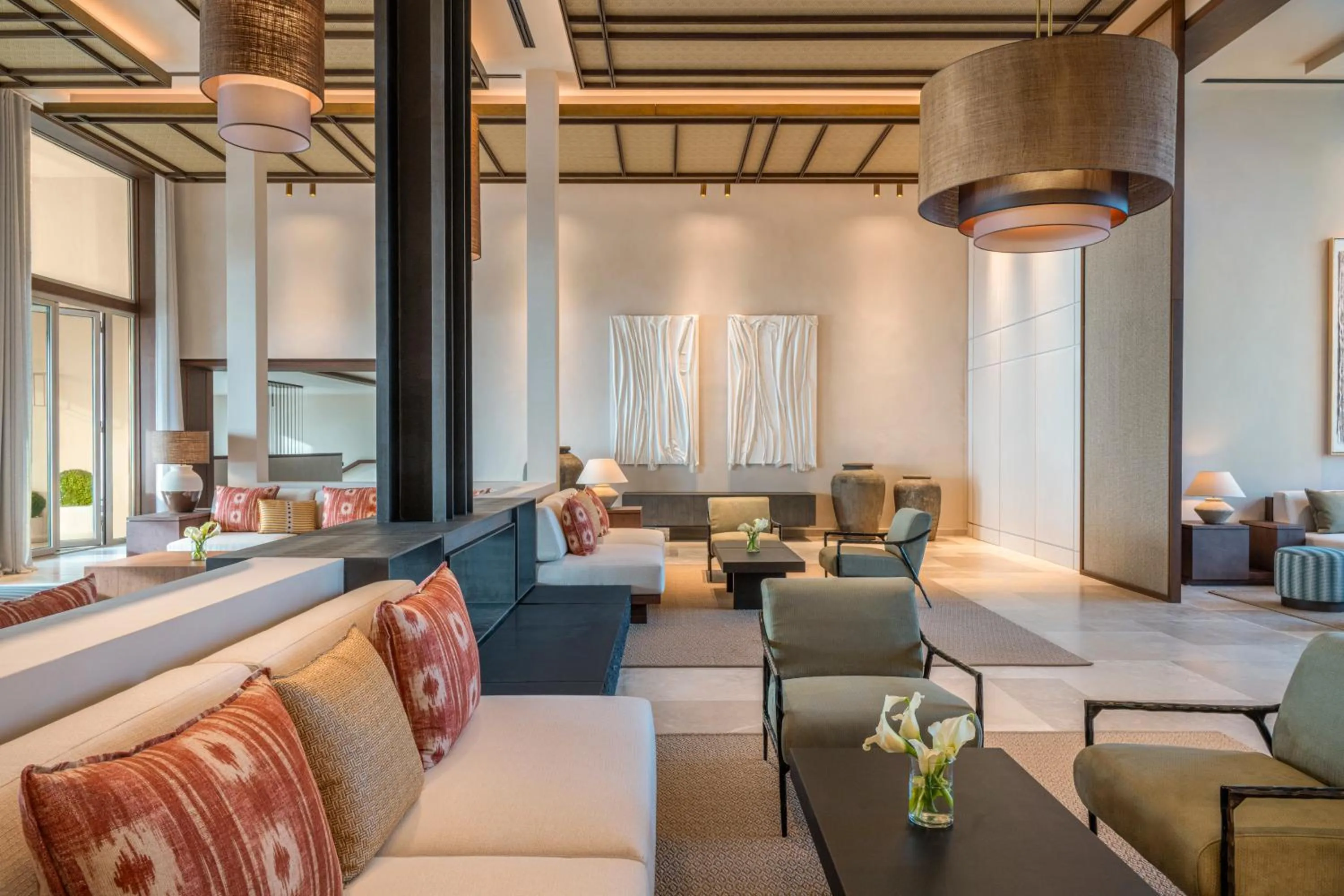 Lobby or reception in Fairmont La Hacienda Costa del Sol