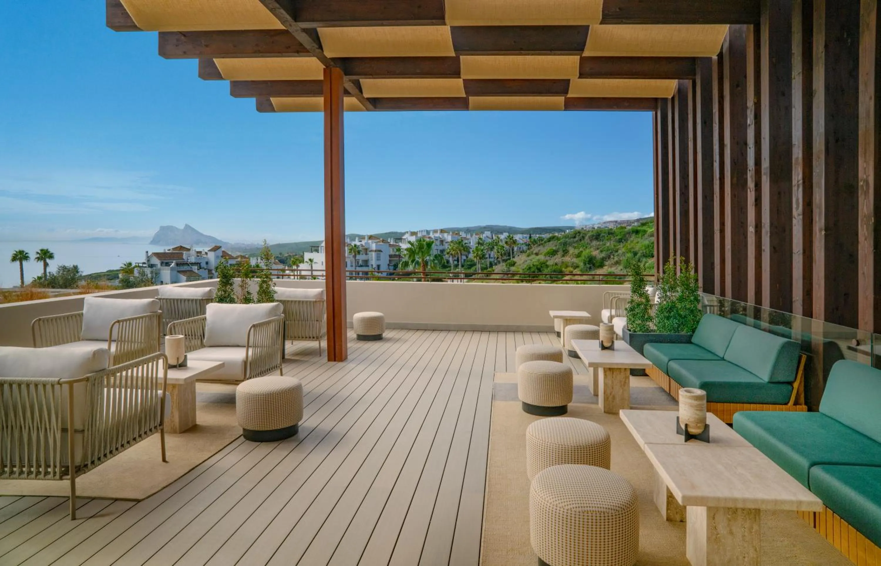 Patio in Fairmont La Hacienda Costa del Sol
