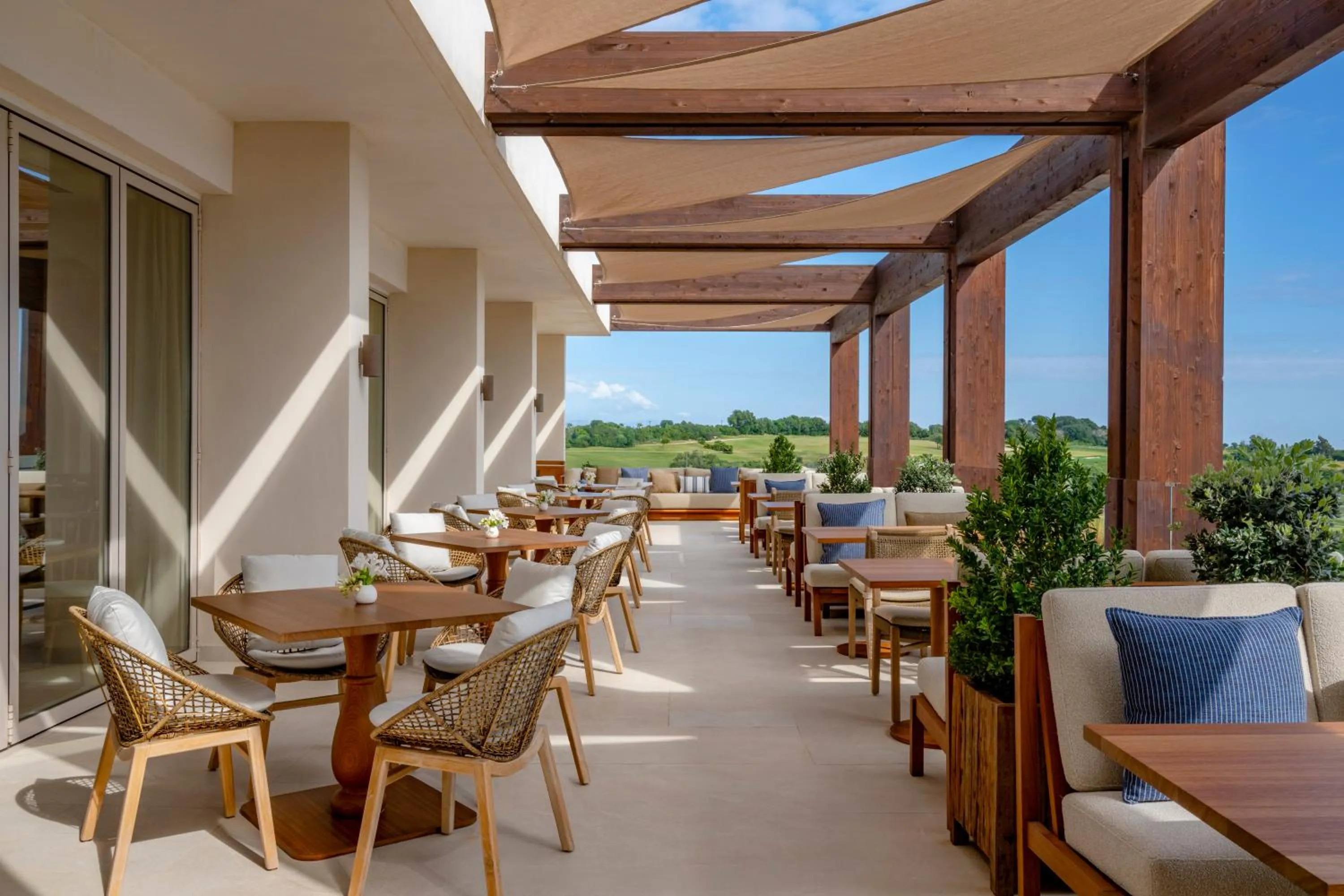 Restaurant/places to eat in Fairmont La Hacienda Costa del Sol