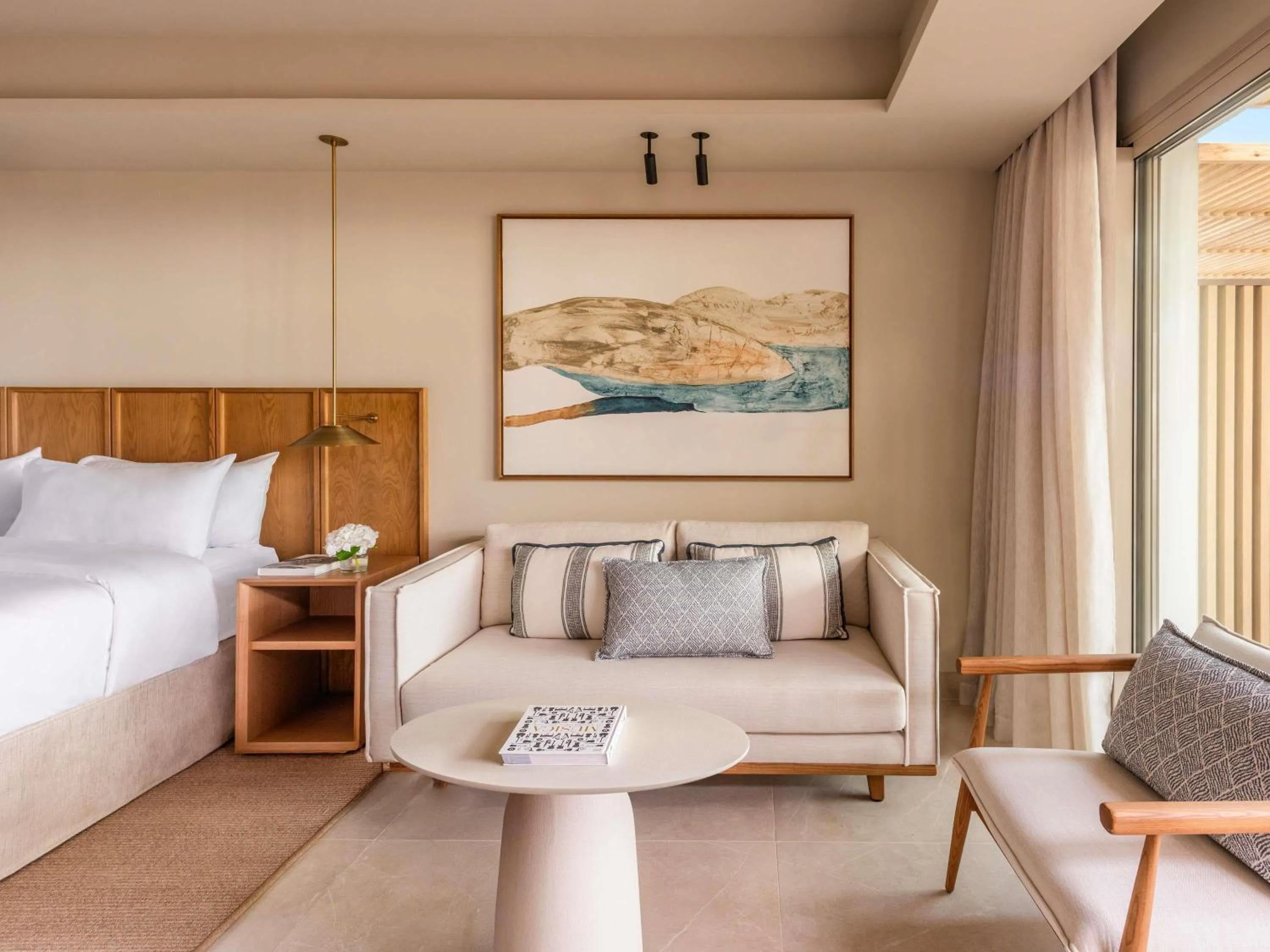 Bedroom, Bed in Fairmont La Hacienda Costa del Sol