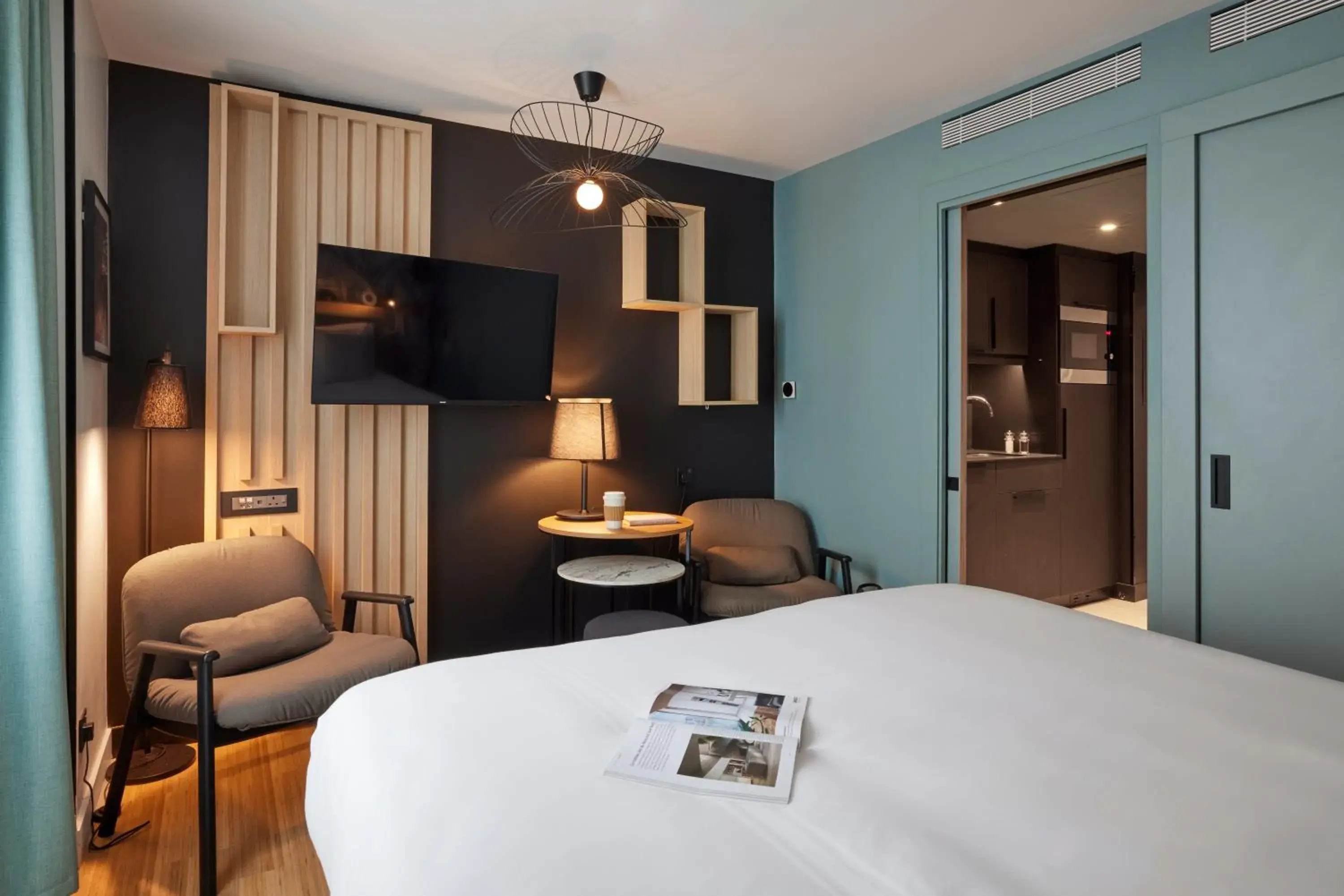 Bed in Aparthotel Adagio London City East Bed in Aparthotel Adagio London City East