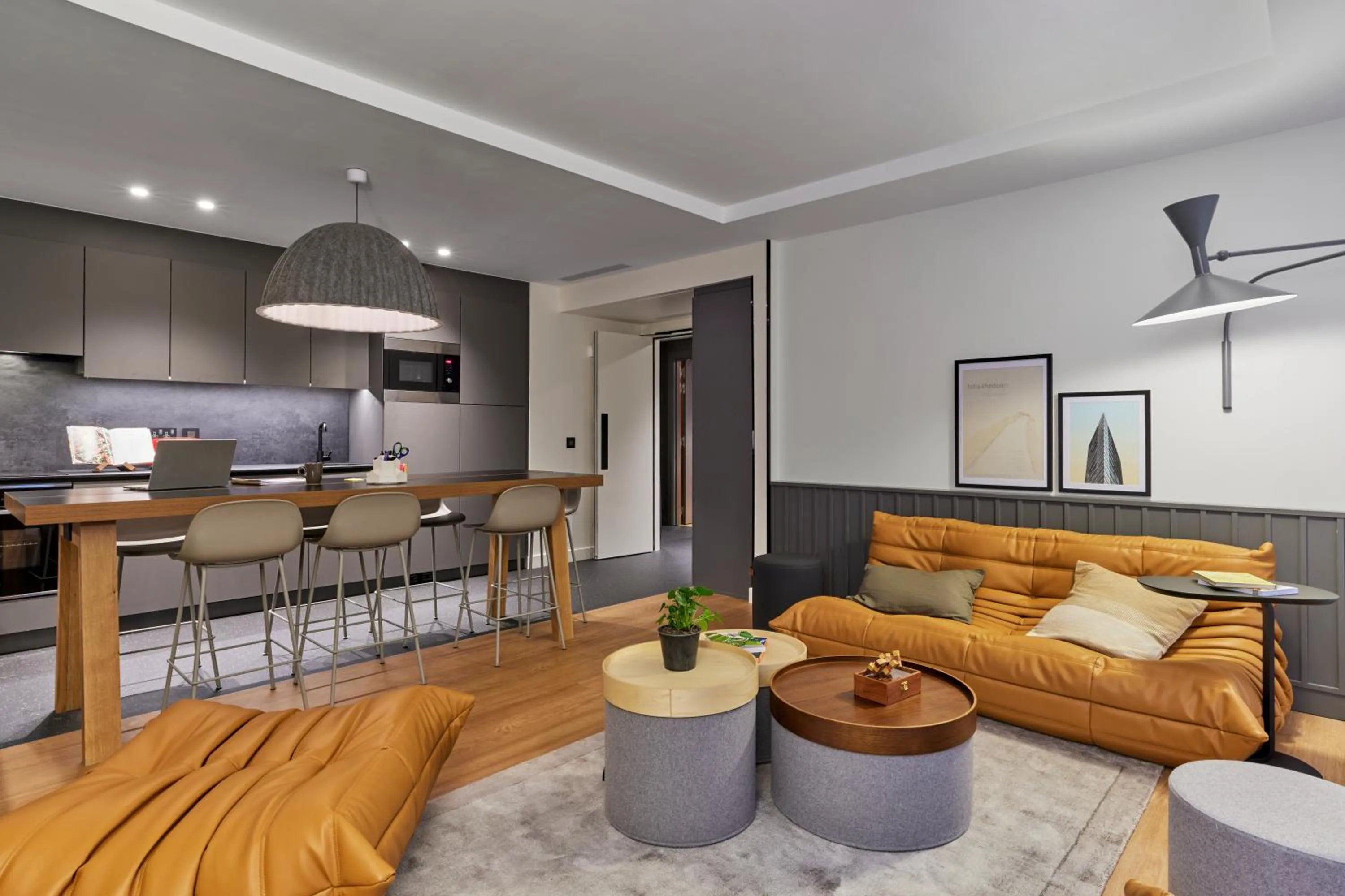 Living room in Aparthotel Adagio London City East