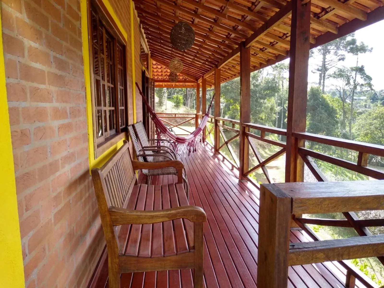 Balcony/Terrace in Espaço Recanto do Pico