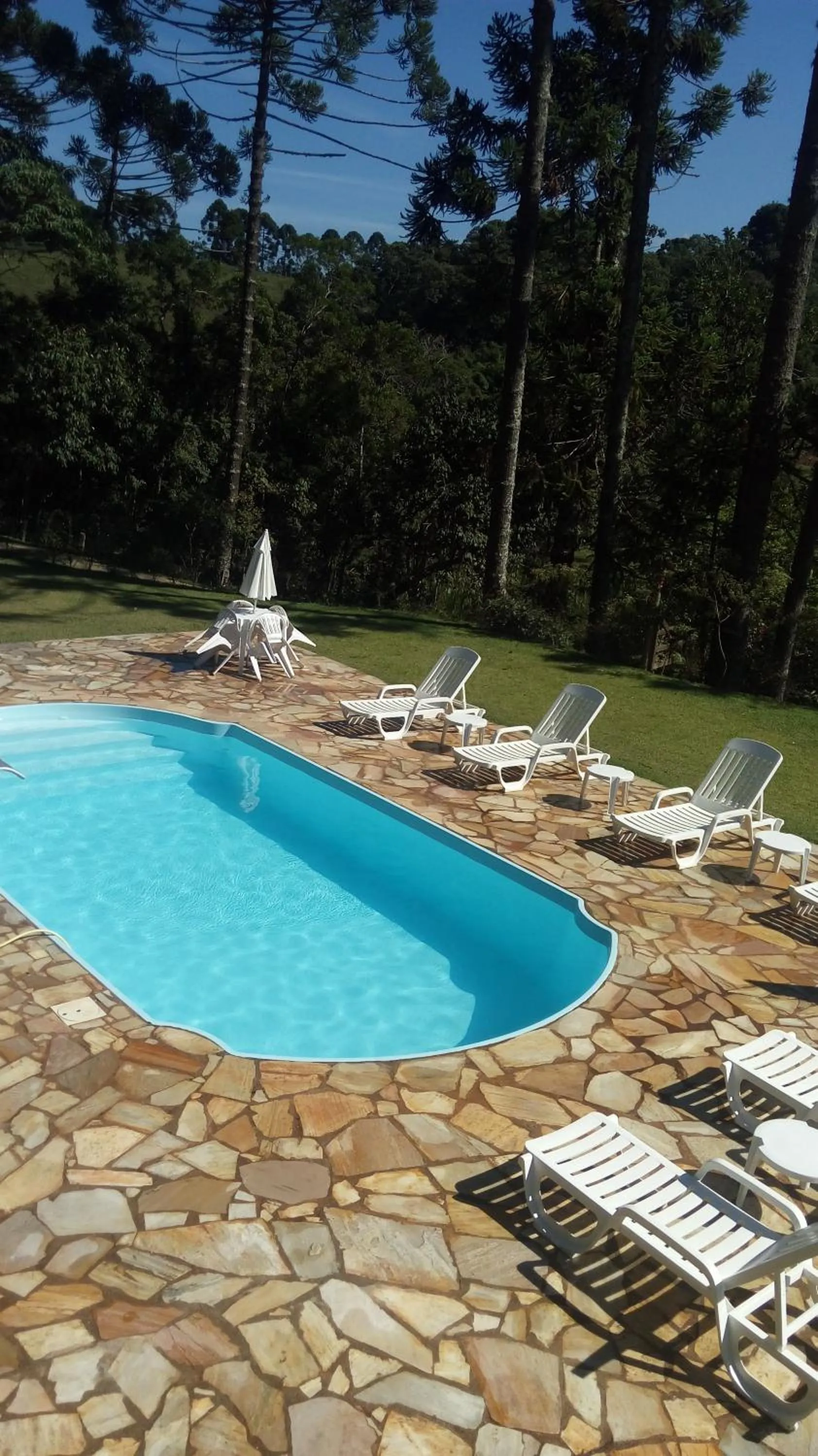 Swimming pool in Espaço Recanto do Pico