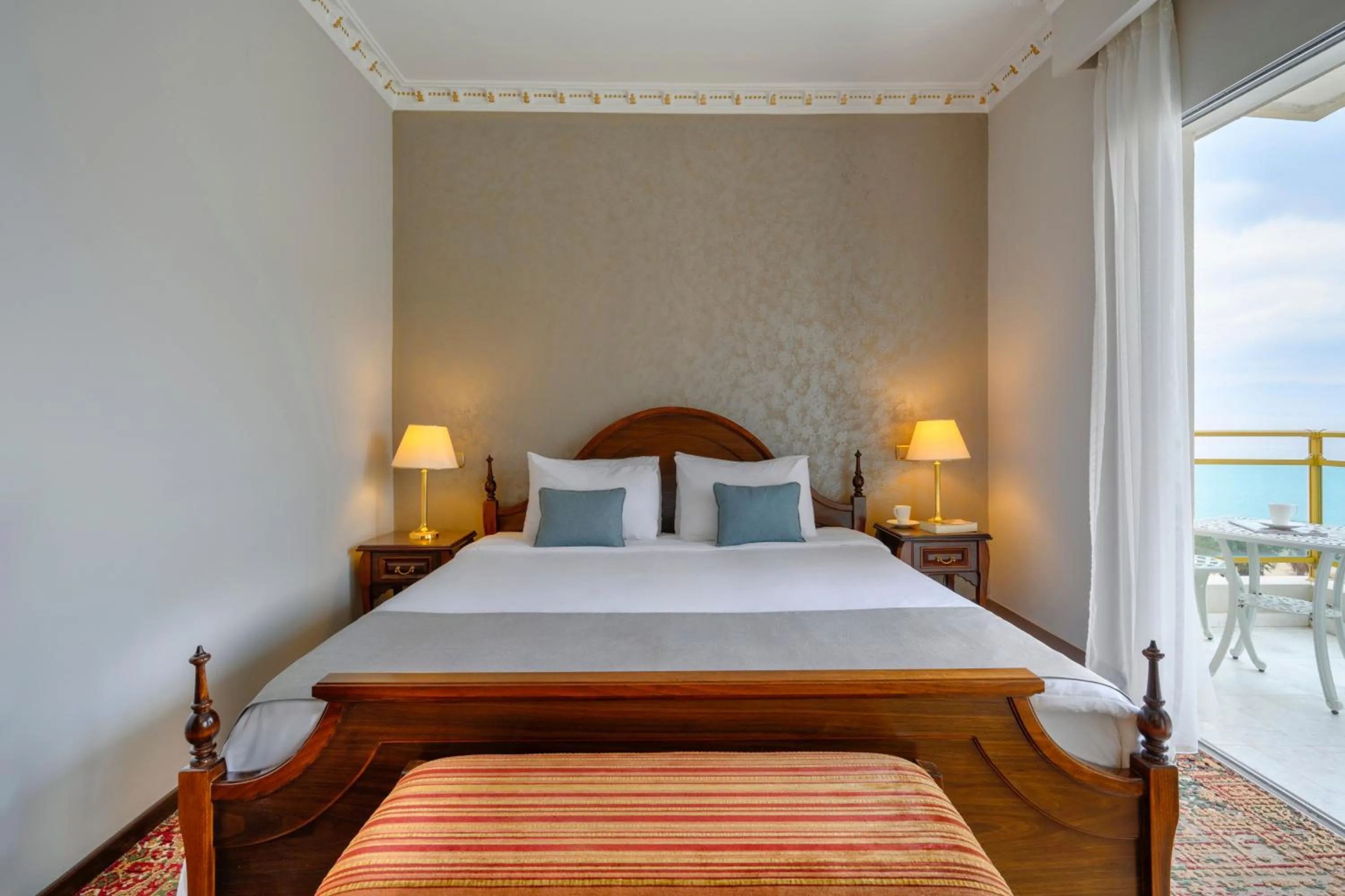 Bed in EONA BEACH RESORT by Greek Pride