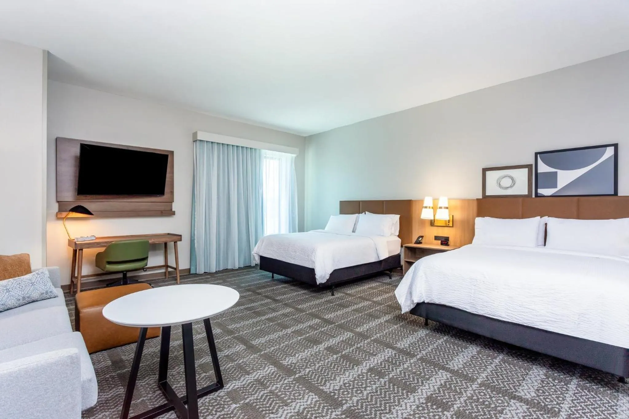 Photo of the whole room, Bed in Staybridge Suites Ocala-near Equestrian-Aquatics by IHG
