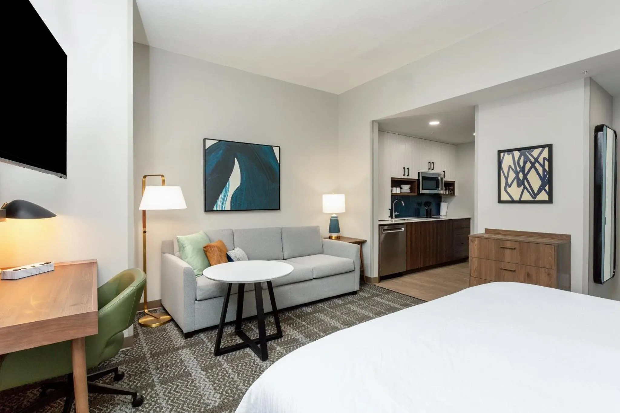 Photo of the whole room, Bed in Staybridge Suites Ocala-near Equestrian-Aquatics by IHG