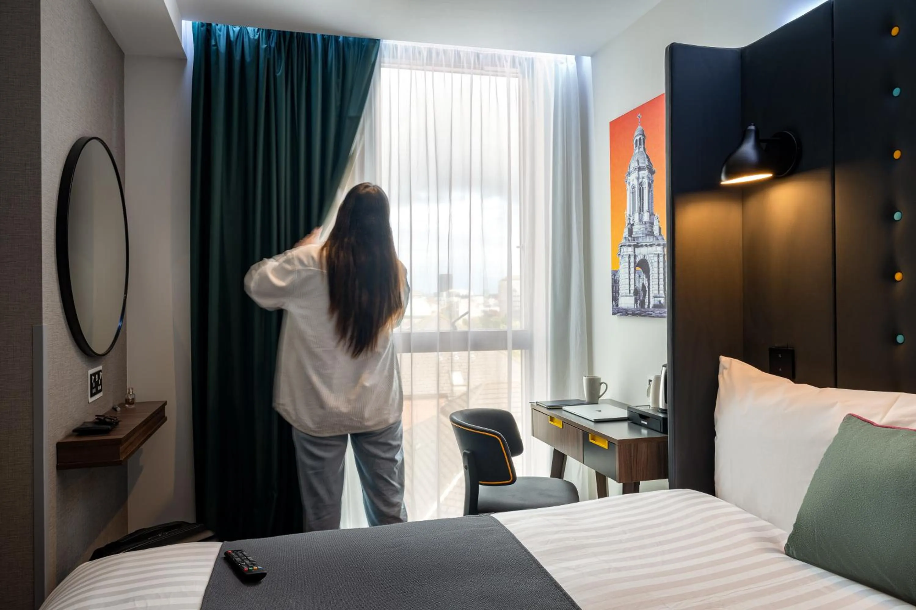 Bedroom, Bed in Point A Hotel Dublin Liberties