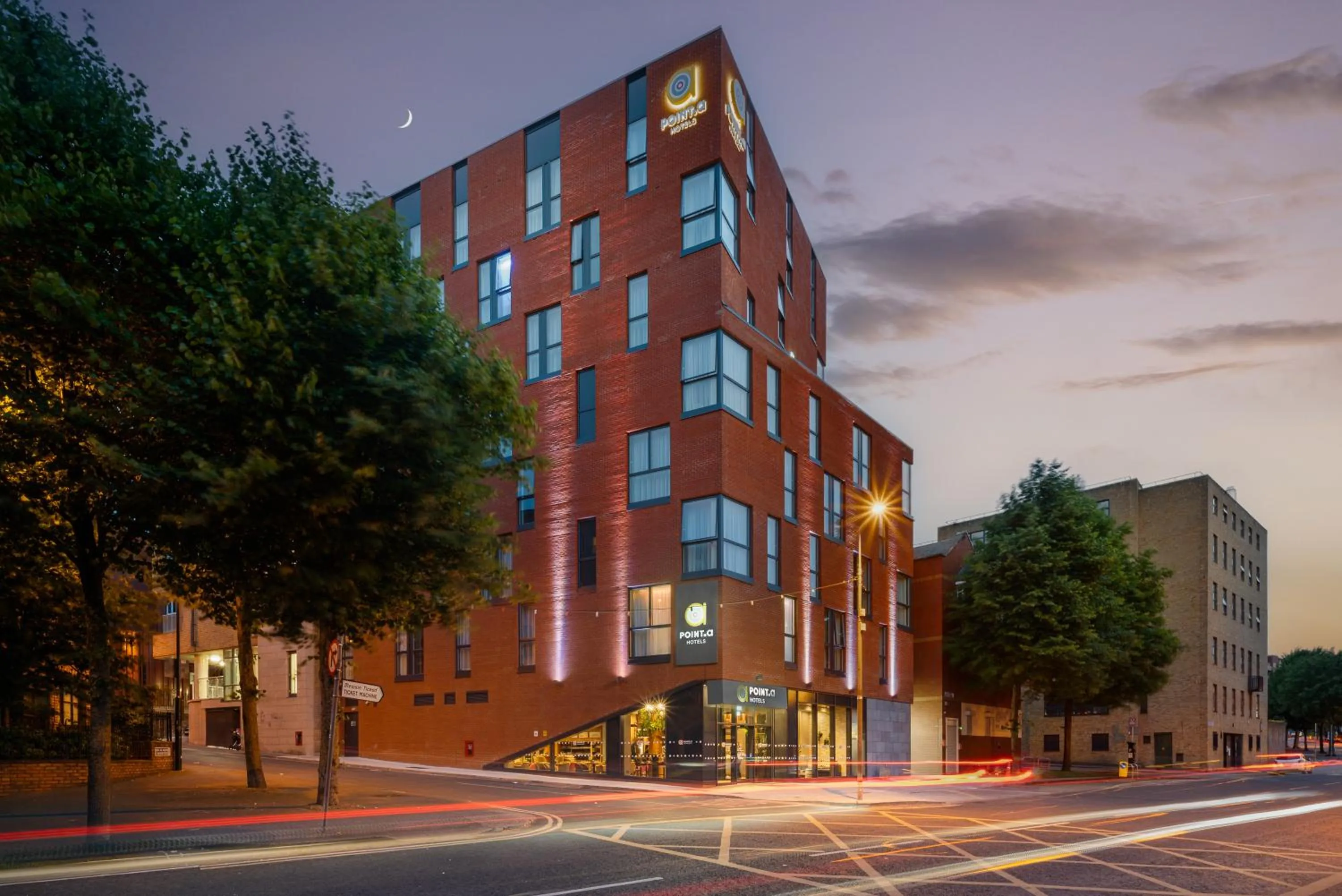 Property building in Point A Hotel Dublin Liberties