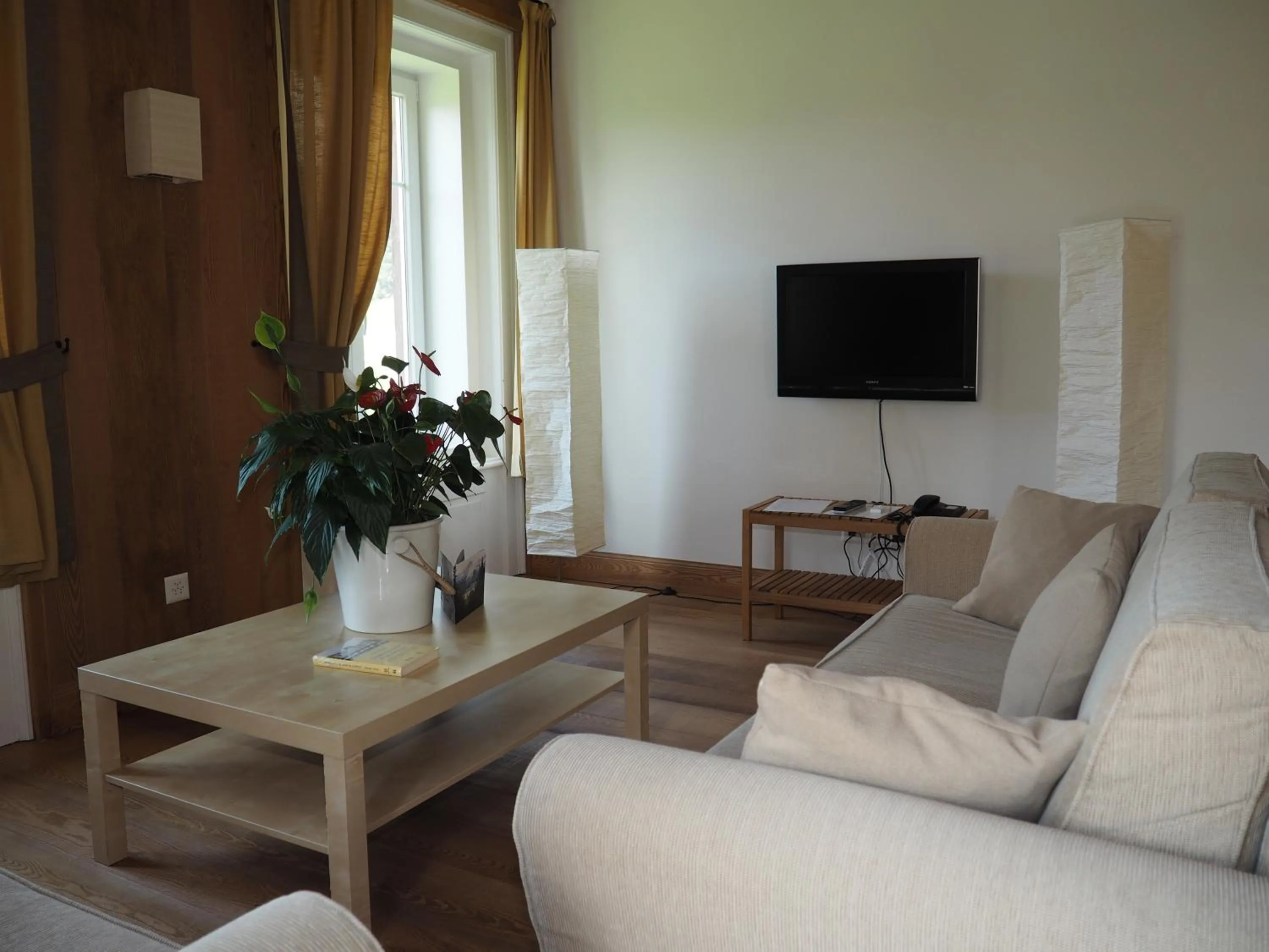 Living room in Maloja Palace Residence Engadin-St Moritz CO2-Neutral