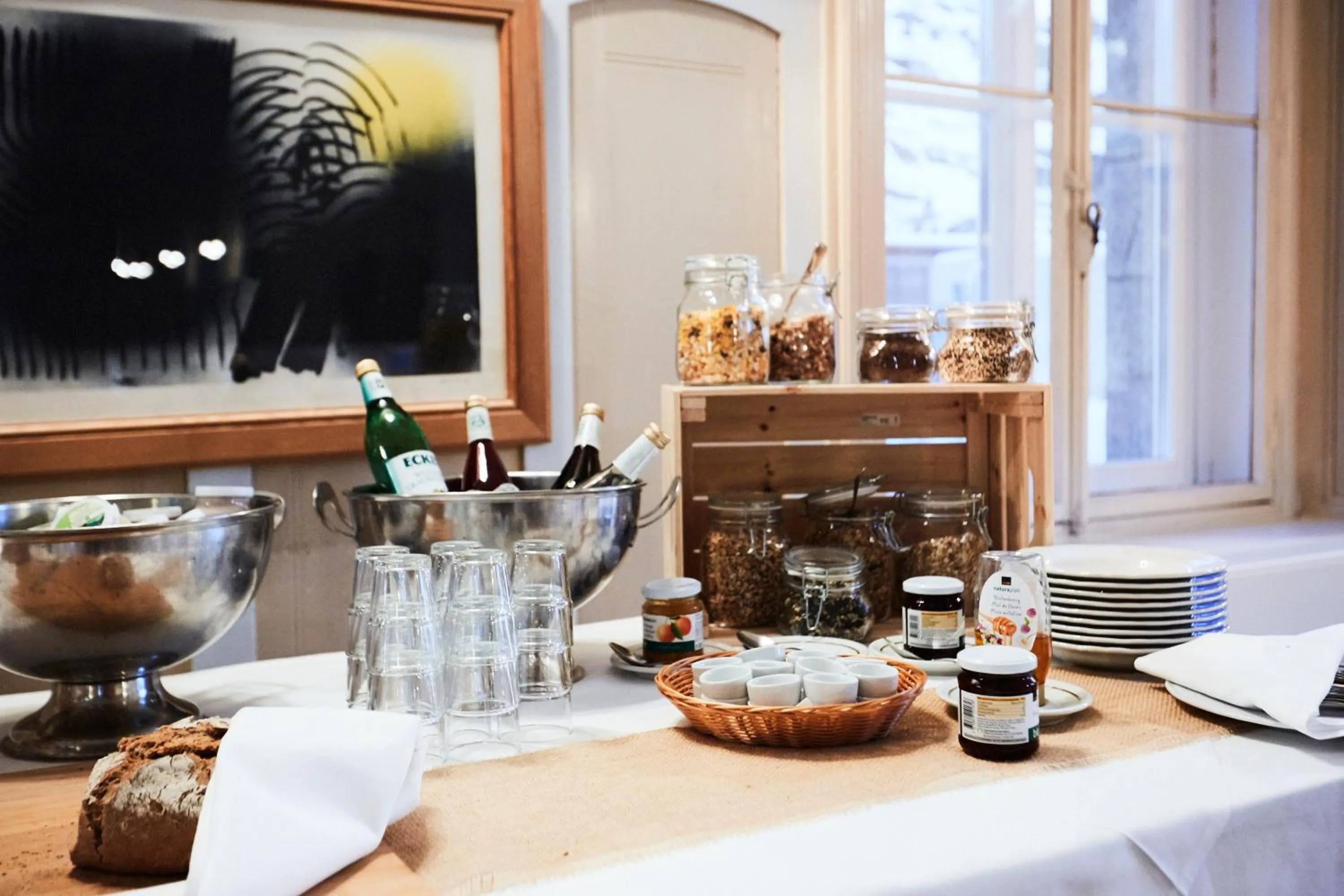 Buffet breakfast in Maloja Palace Residence Engadin-St Moritz CO2-Neutral
