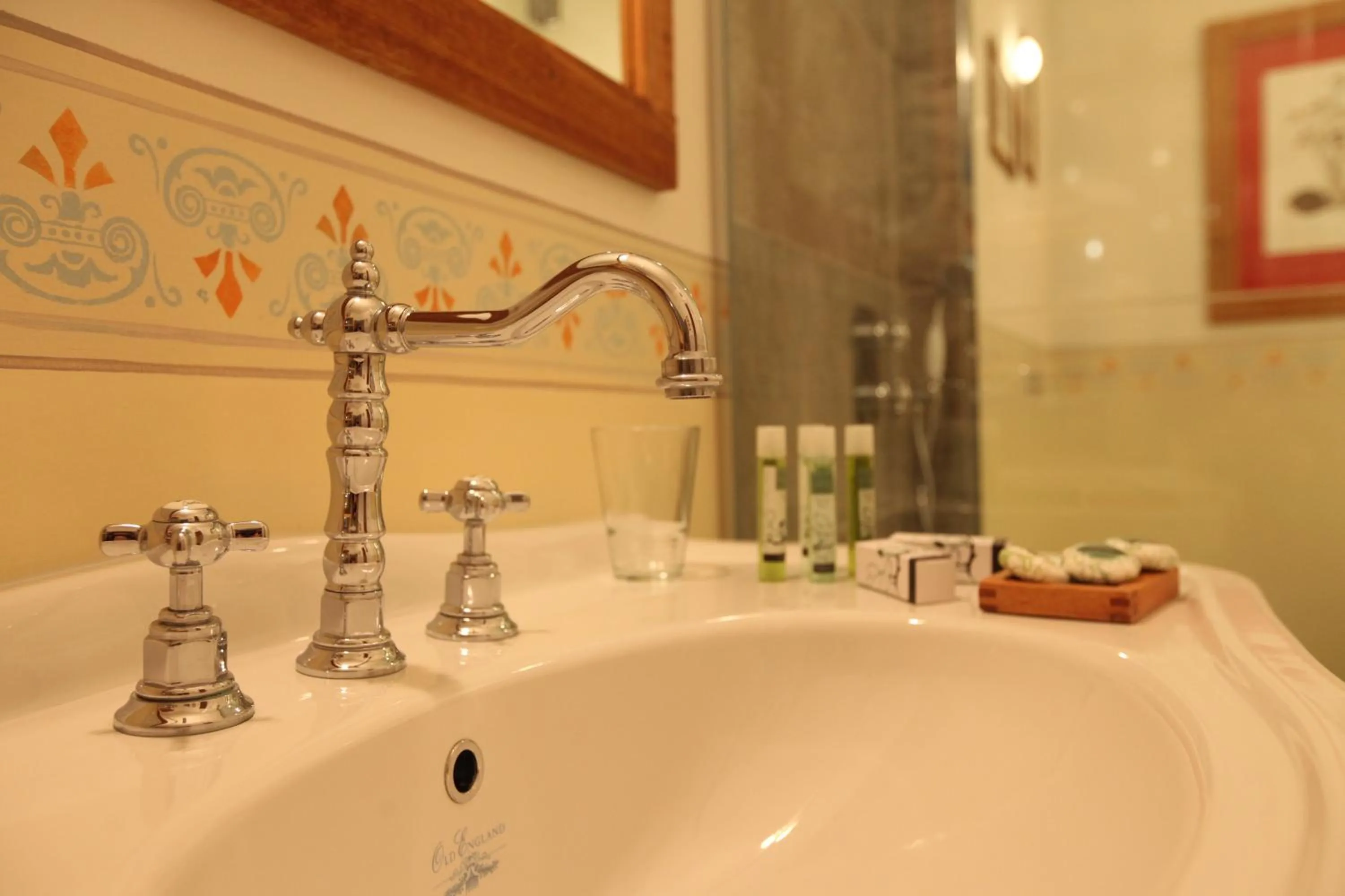 Decorative detail in Maloja Palace Residence Engadin-St Moritz CO2-Neutral