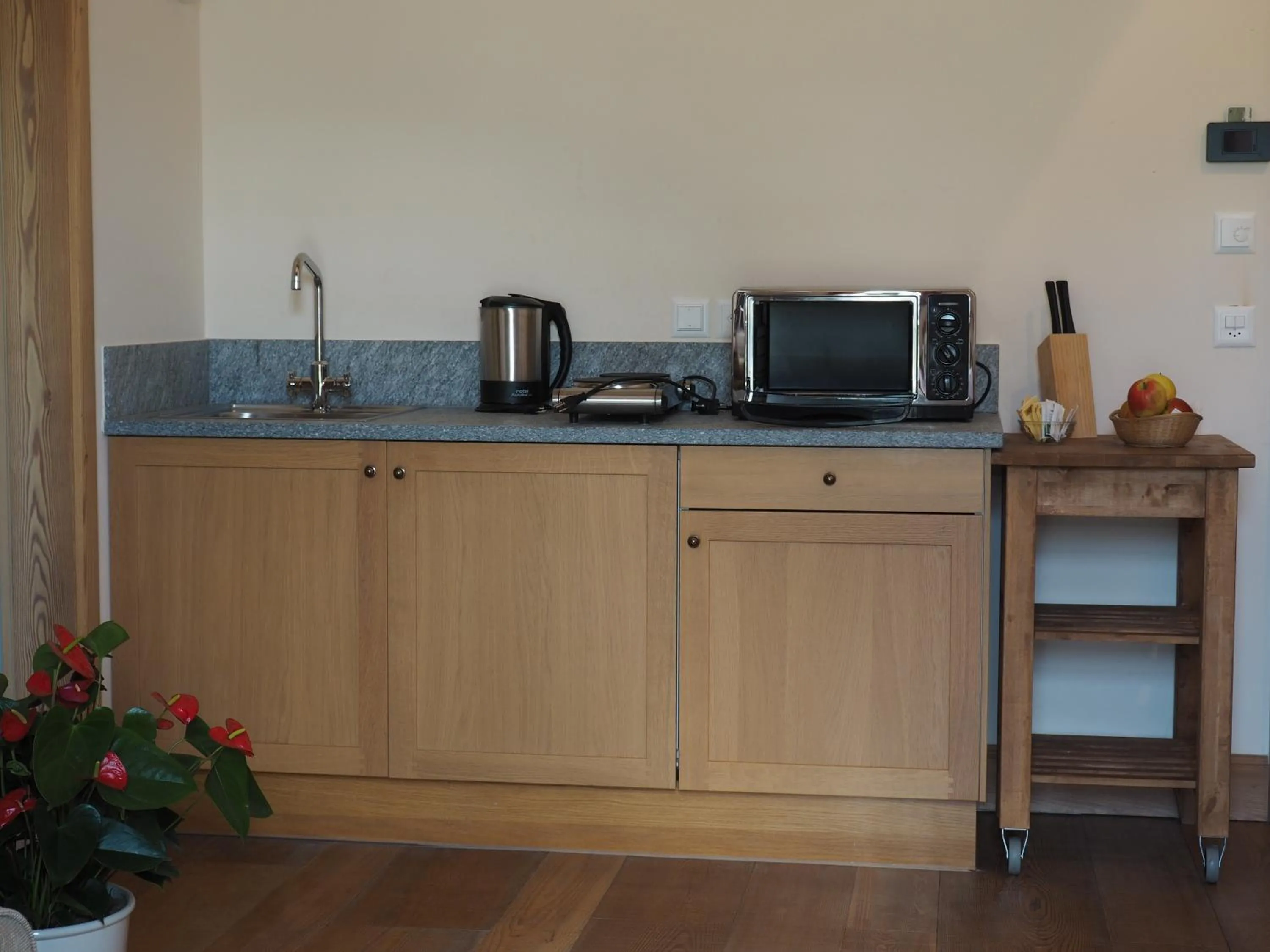 Kitchen or kitchenette in Maloja Palace Residence Engadin-St Moritz CO2-Neutral
