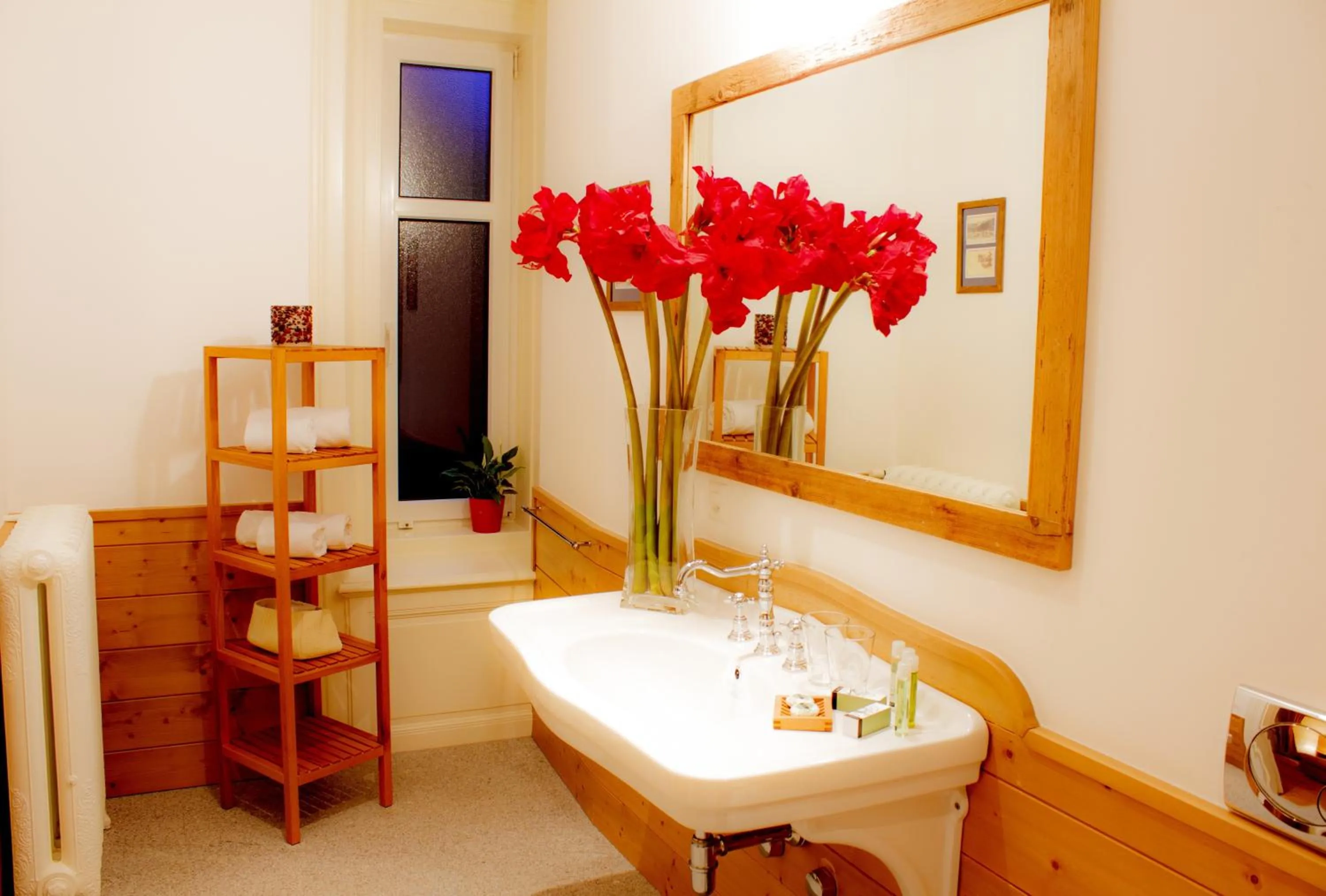 Bathroom in Maloja Palace Residence Engadin-St Moritz CO2-Neutral