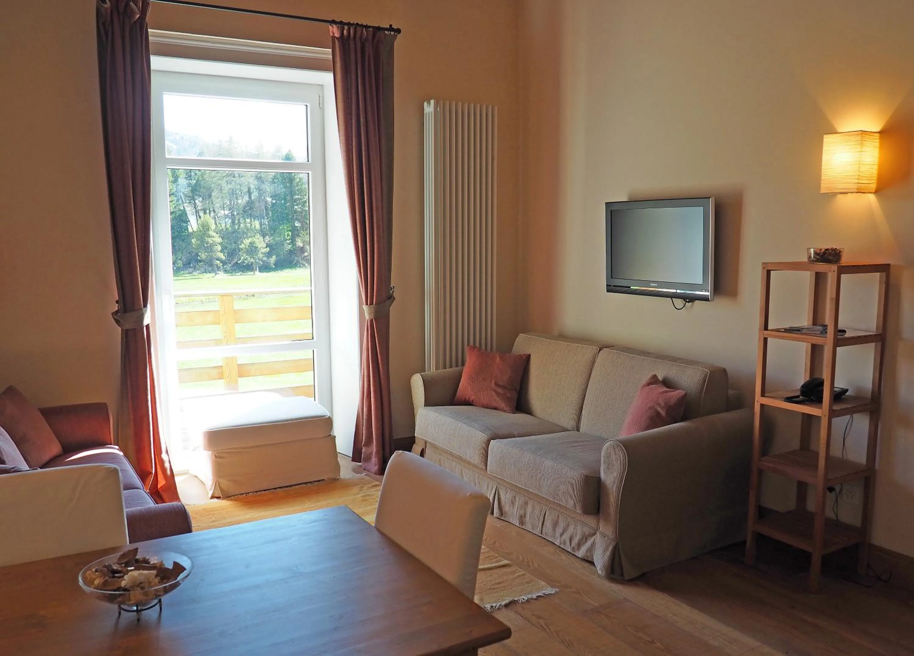 Living room in Maloja Palace Residence Engadin-St Moritz CO2-Neutral