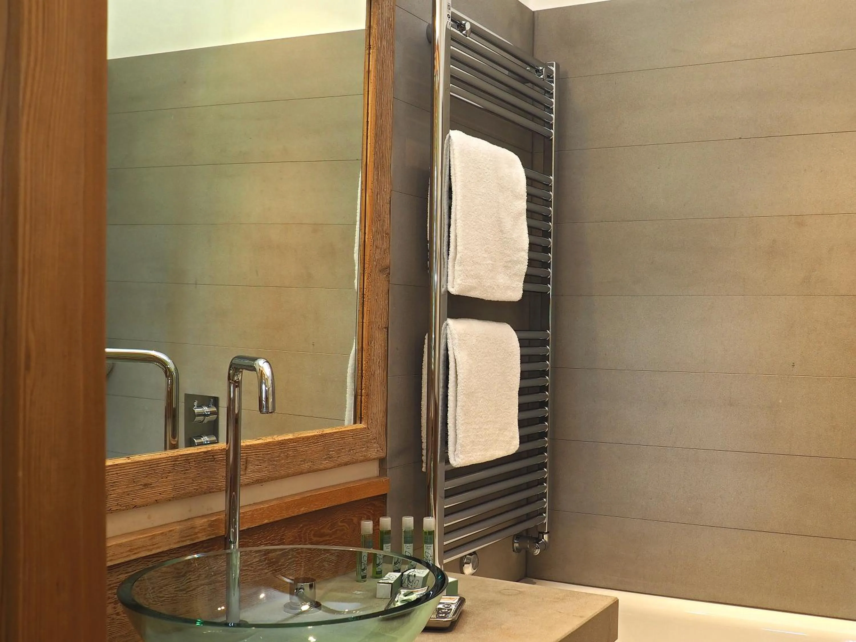 Bathroom in Maloja Palace Residence Engadin-St Moritz CO2-Neutral