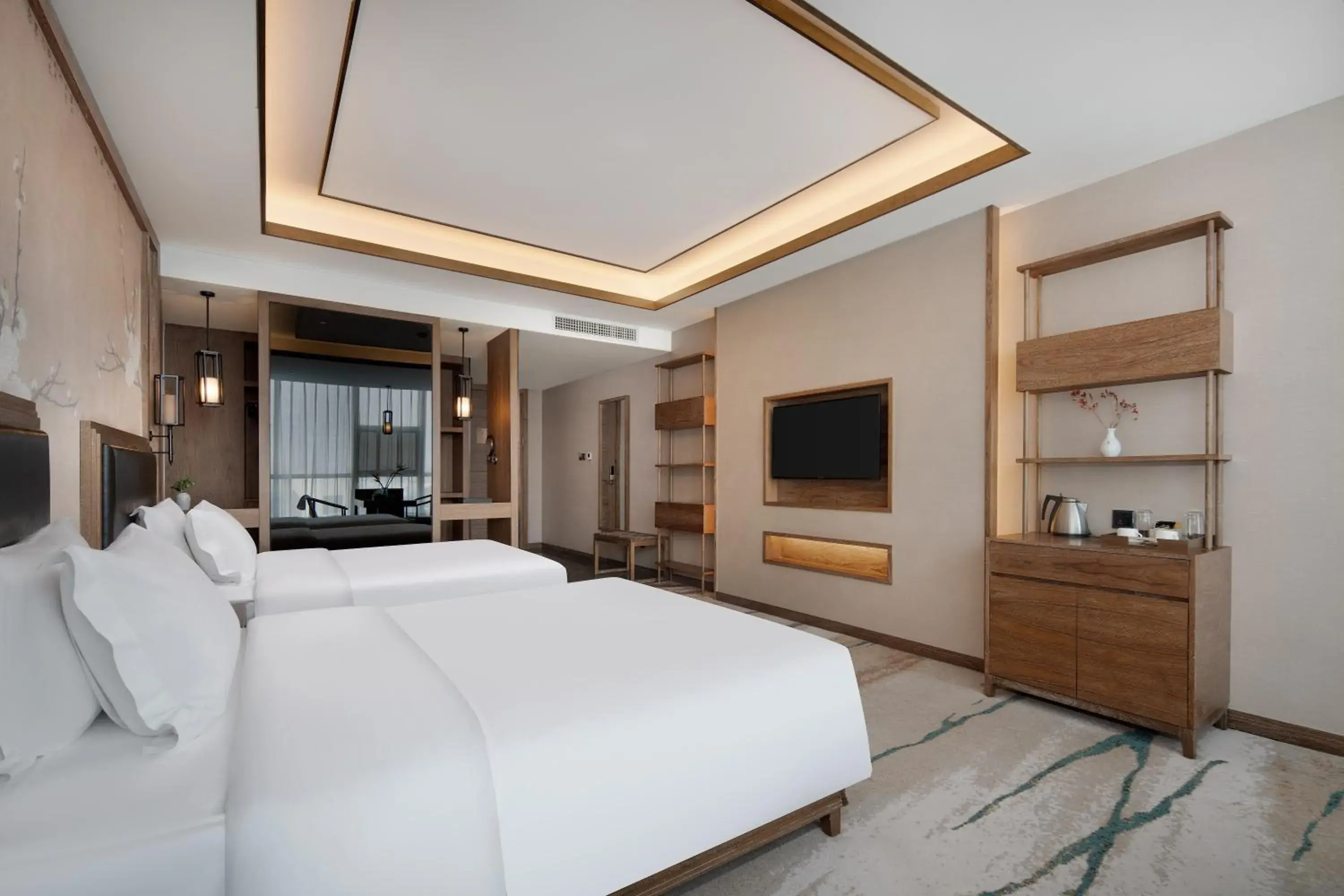 Bed in Grand Mercure Kunming South Bed in Grand Mercure Kunming South