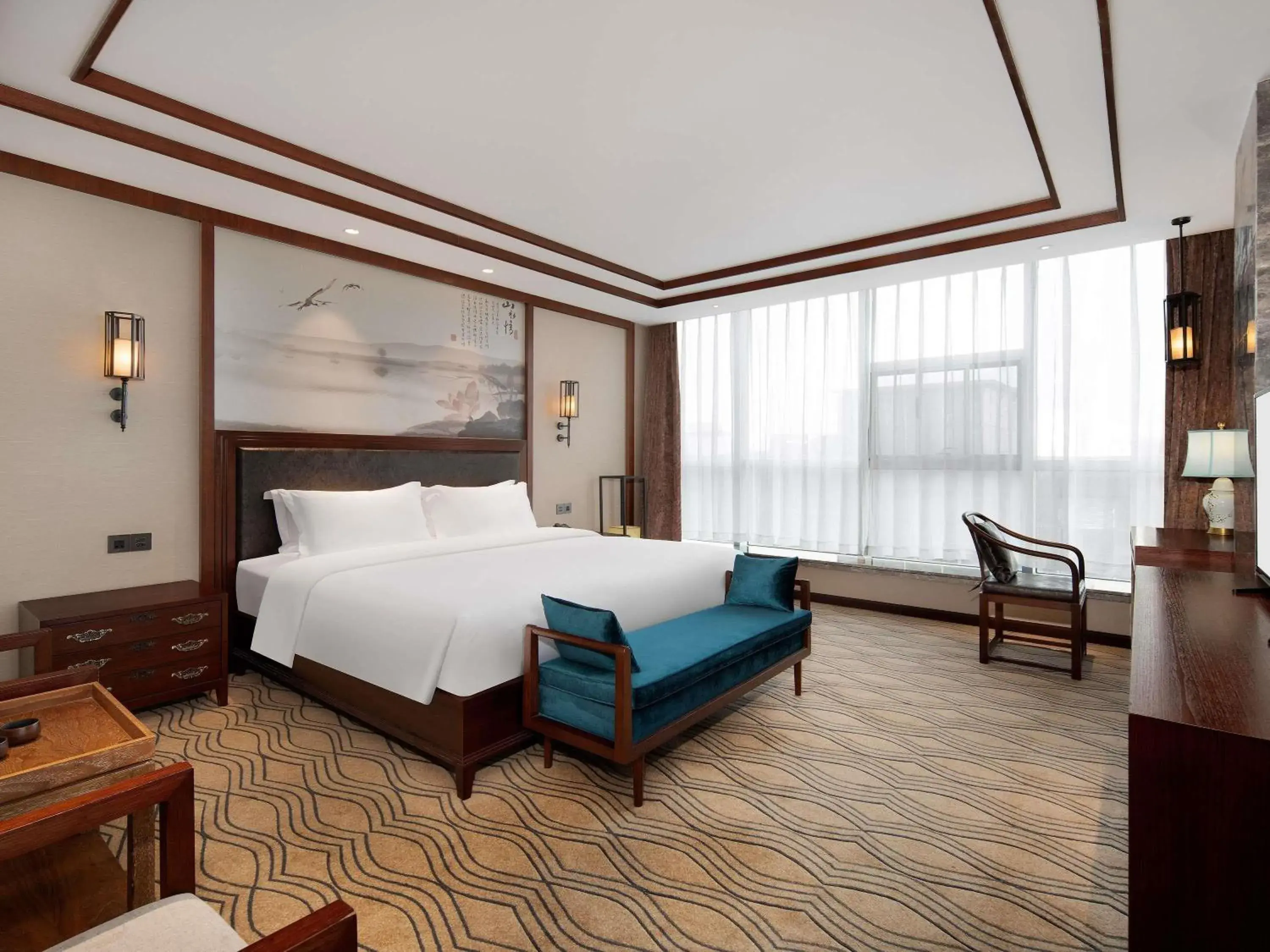 Bedroom, Bed in Grand Mercure Kunming South Bedroom, Bed in Grand Mercure Kunming South