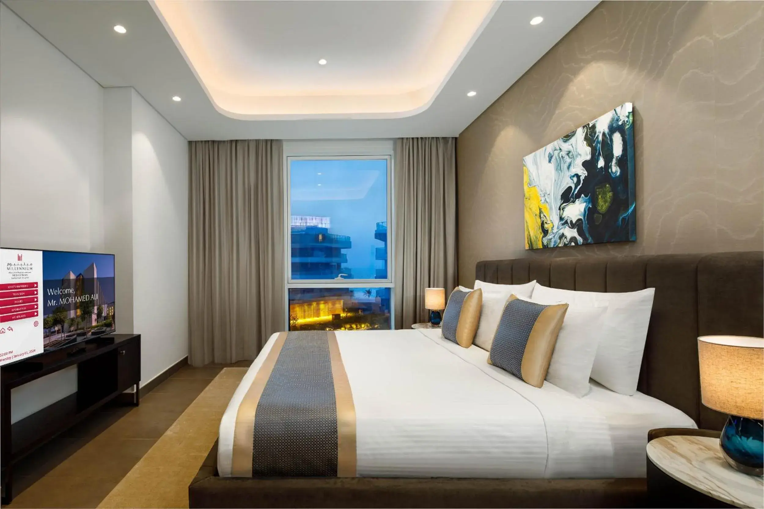 Bed in Millennium Residences Saadiyat Island Bed in Millennium Residences Saadiyat Island