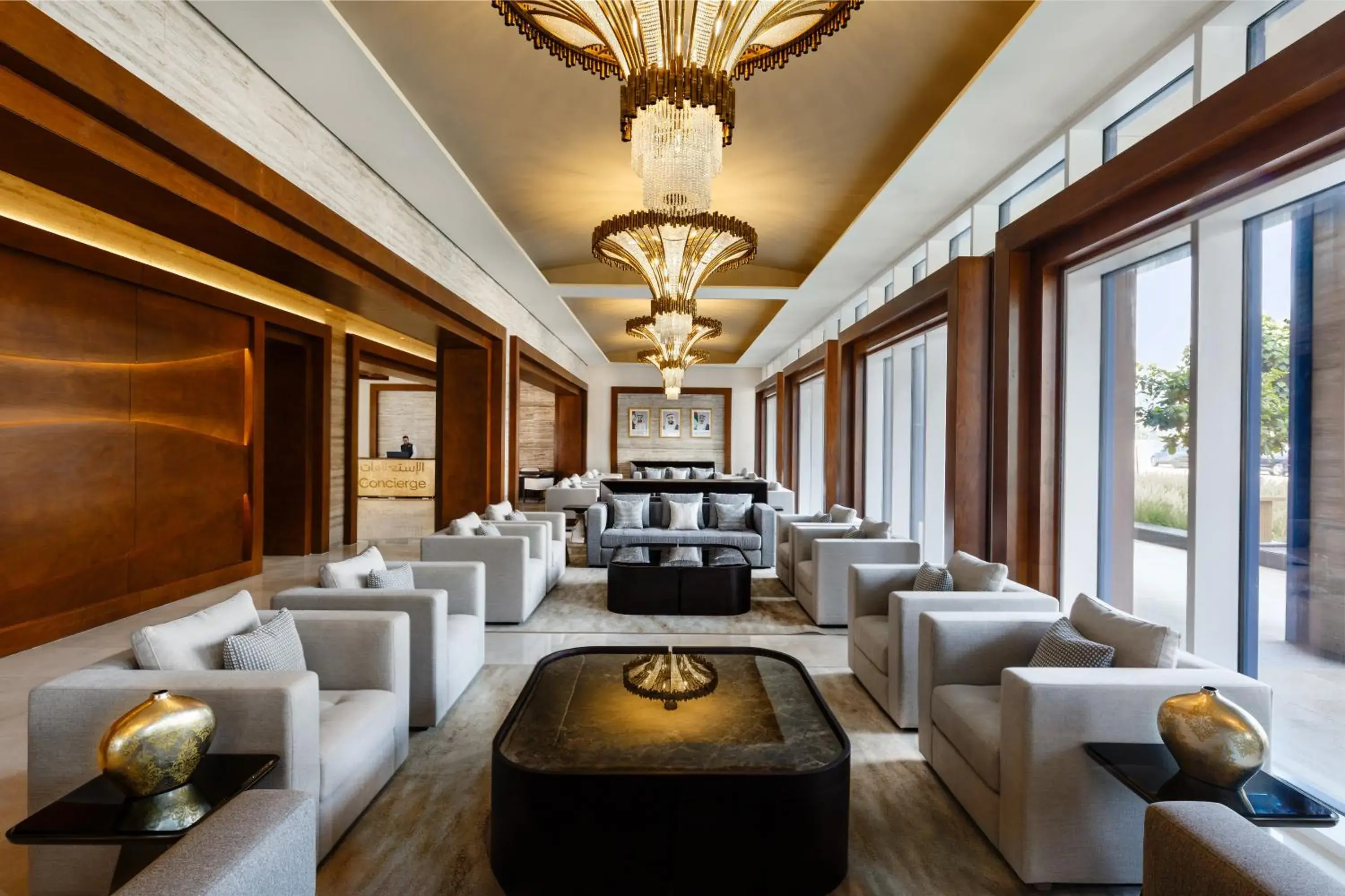 Lobby or reception in Millennium Residences Saadiyat Island Lobby or reception in Millennium Residences Saadiyat Island