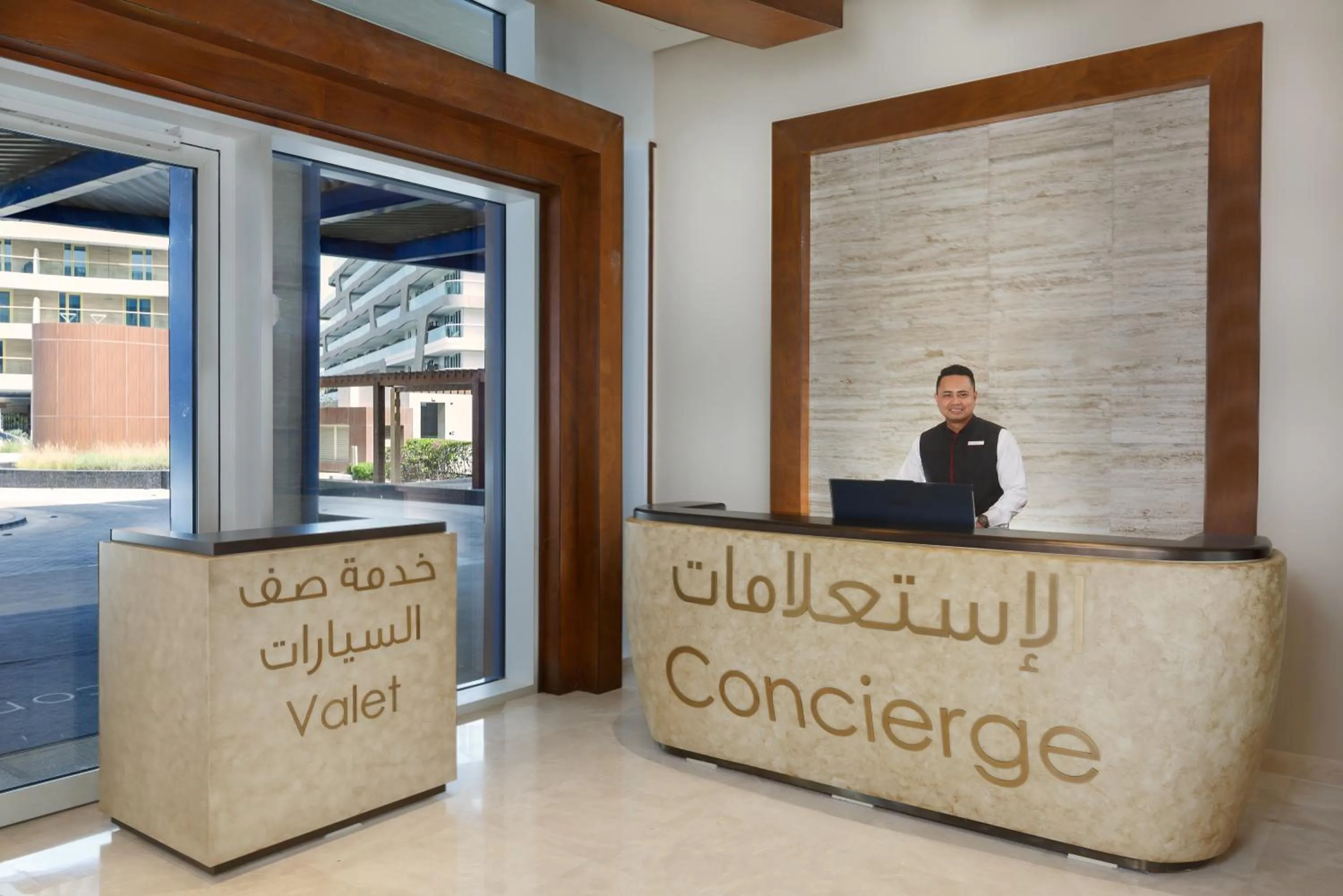 concierge in Millennium Residences Saadiyat Island