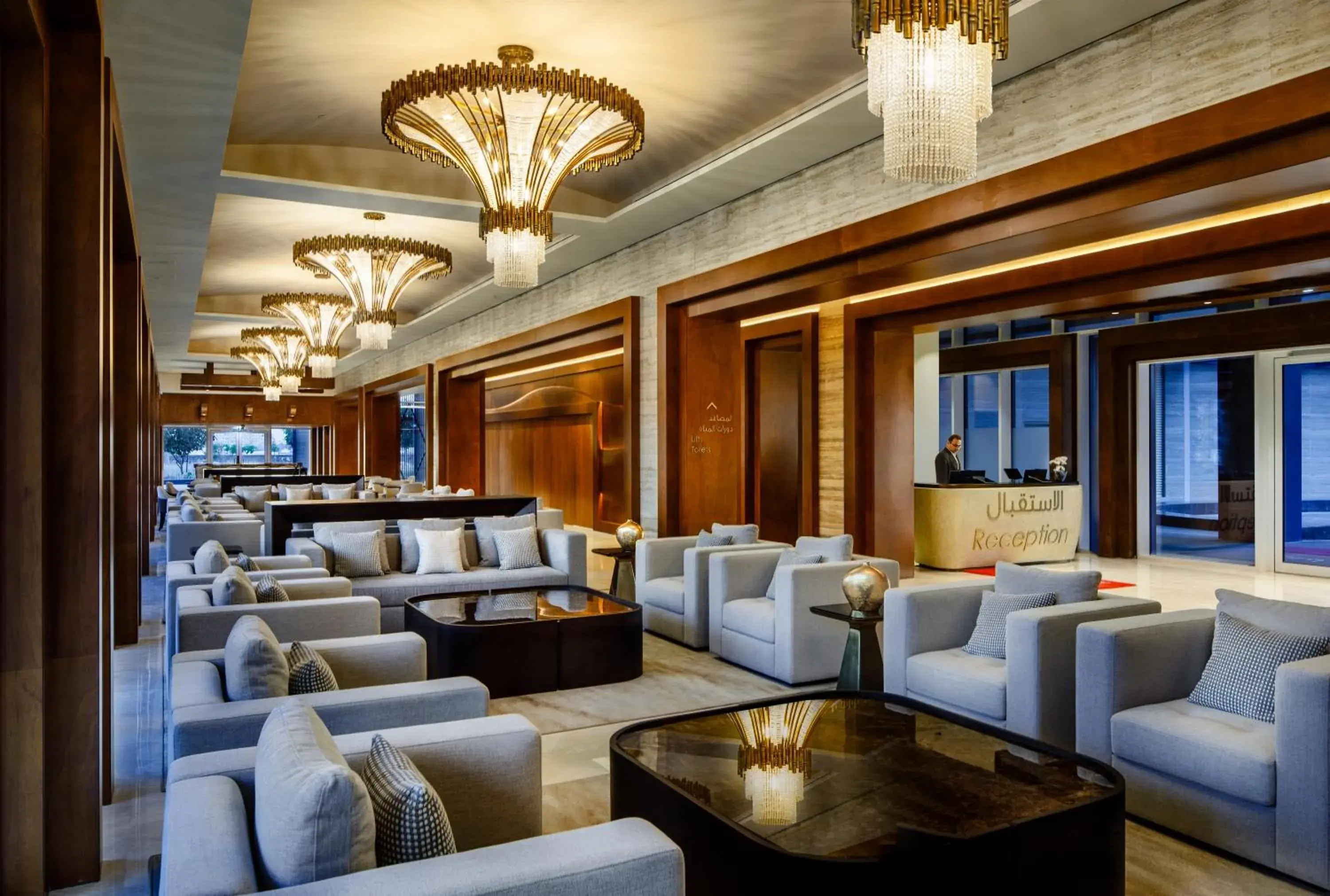 Lobby or reception in Millennium Residences Saadiyat Island Lobby or reception in Millennium Residences Saadiyat Island