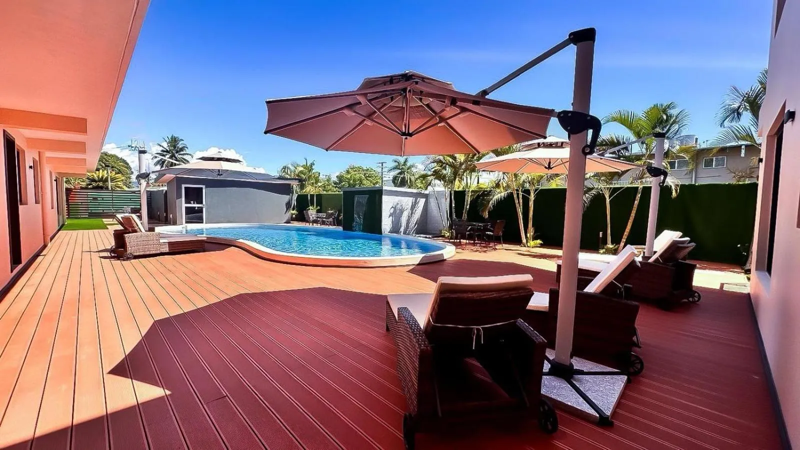 Swimming pool in Hibiscus Suites And Residences