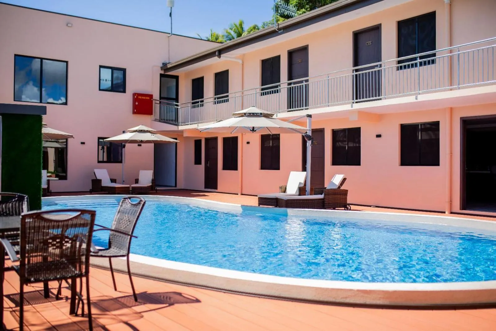 Swimming pool in Hibiscus Suites And Residences