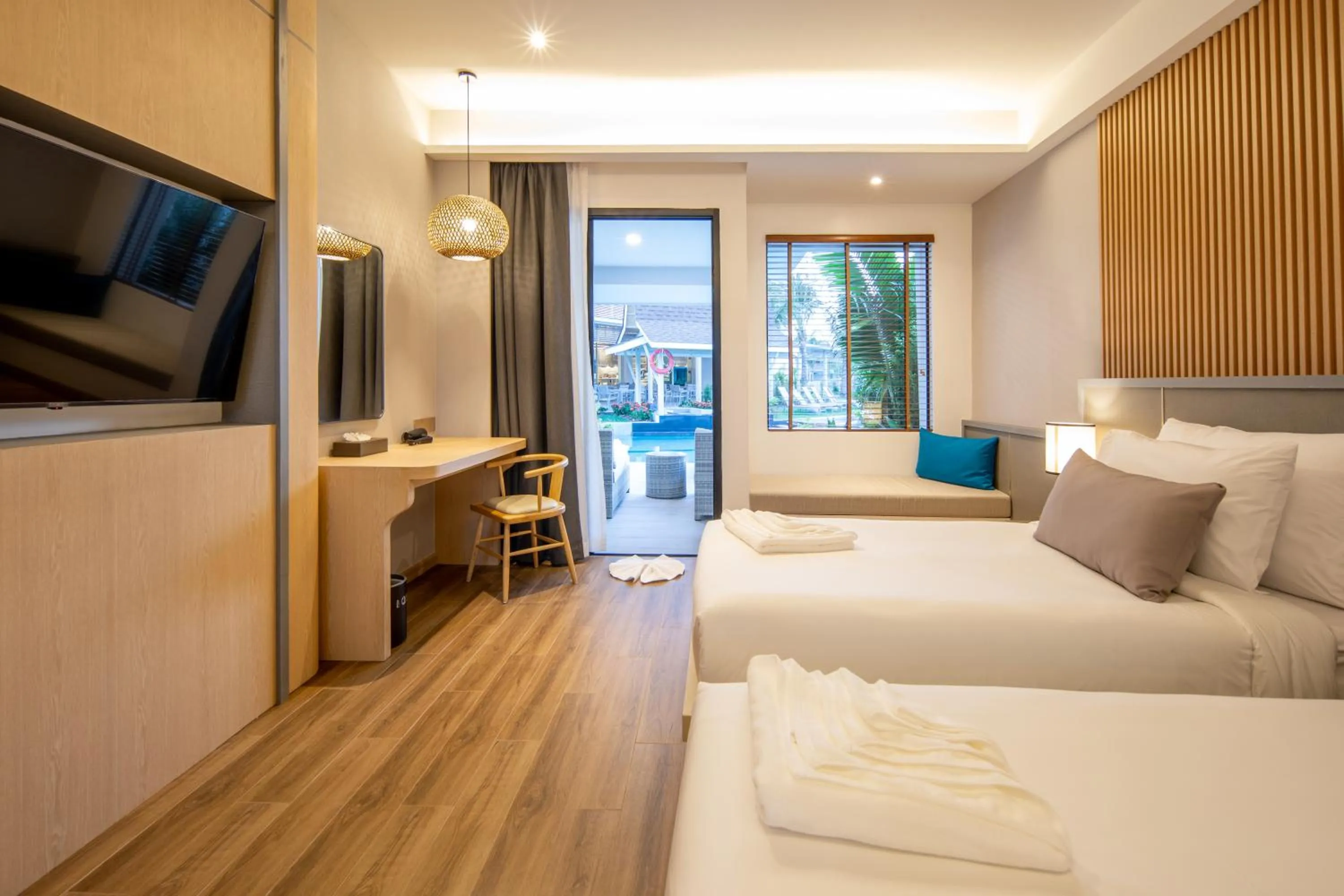 Bed in Lalynn Resort & Villas, Phuket