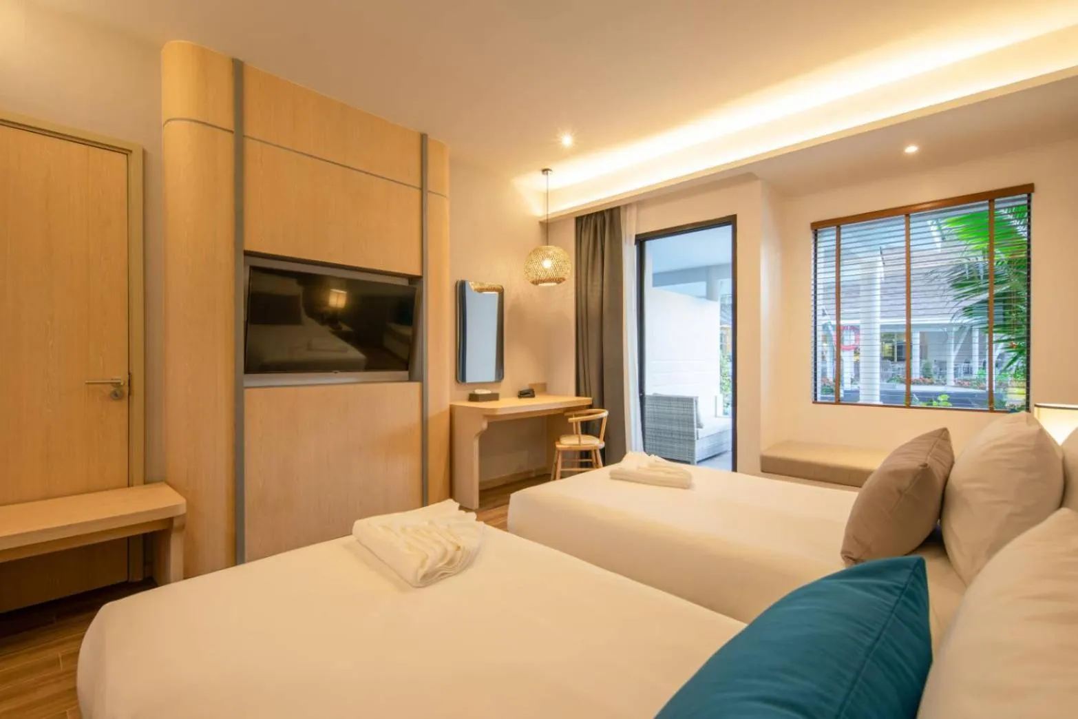 Bed in Lalynn Resort & Villas, Phuket