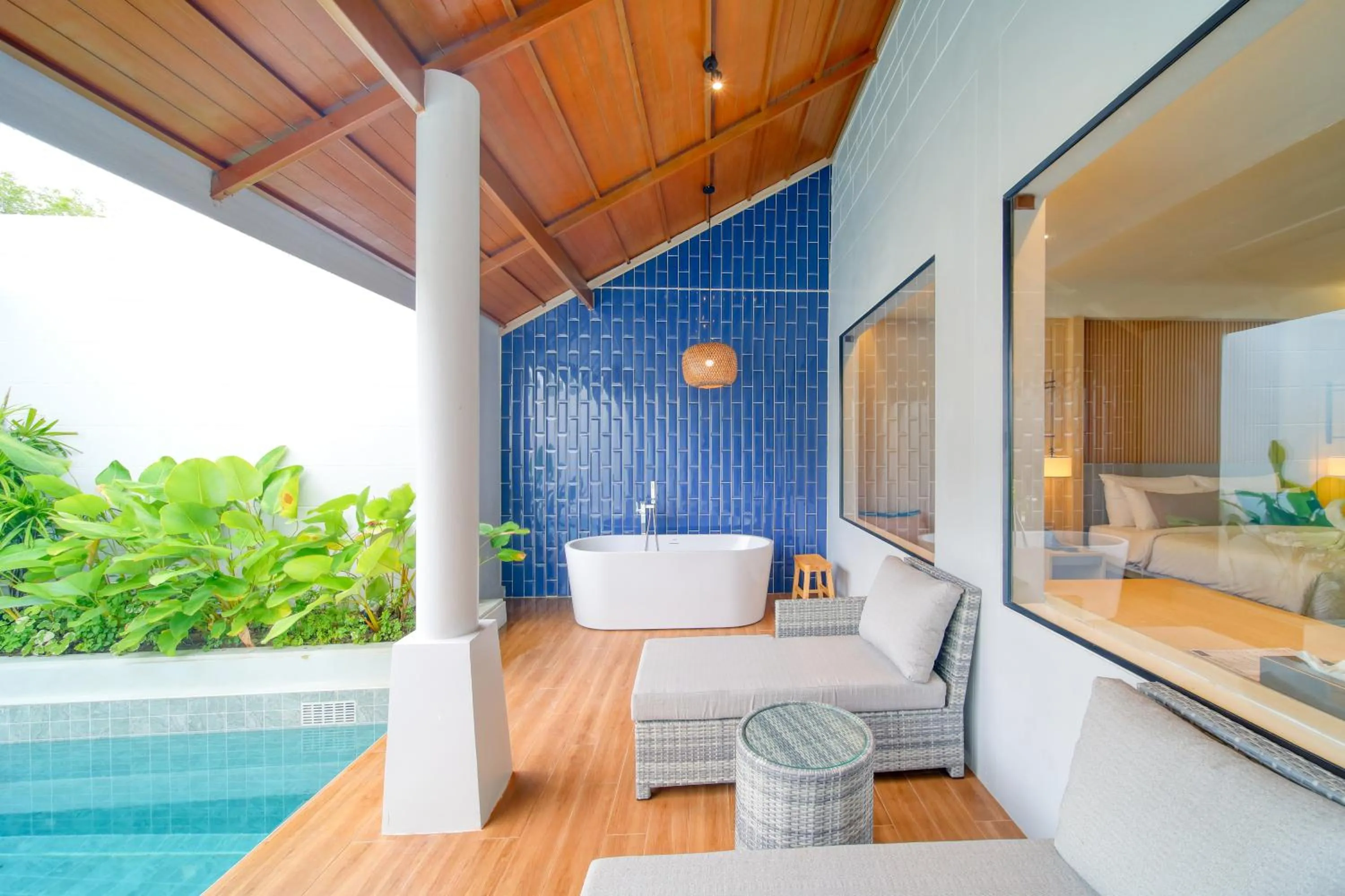 Seating area in Lalynn Resort & Villas, Phuket