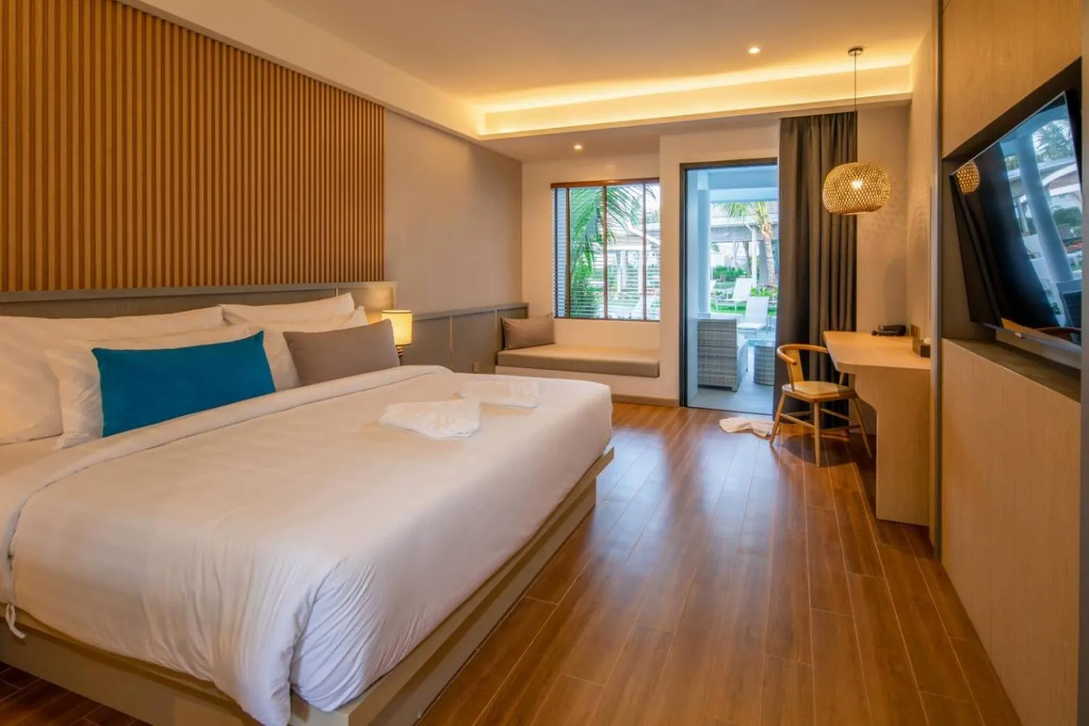 Bed in Lalynn Resort & Villas, Phuket