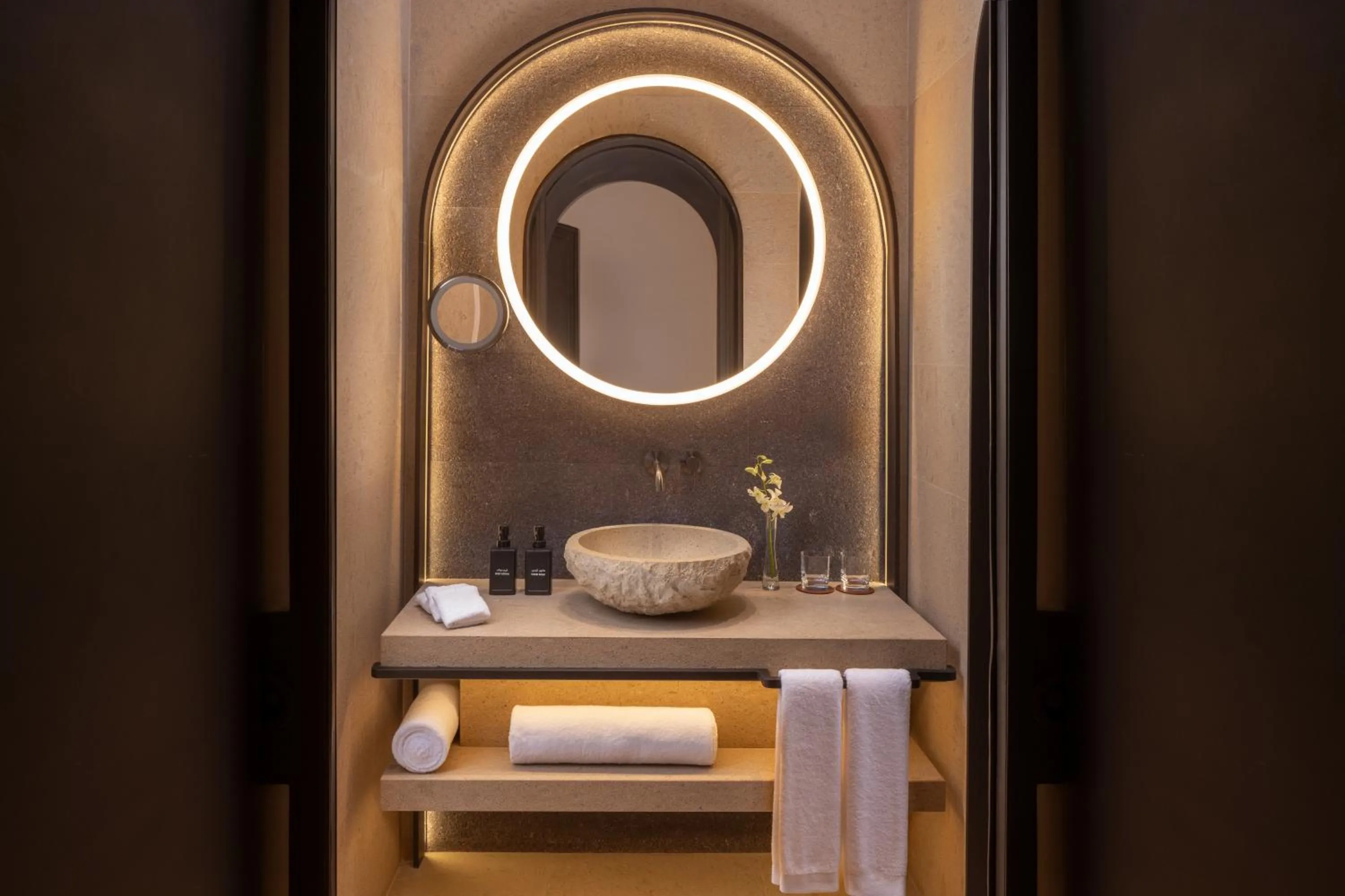 Toilet in The Chedi Hegra, AlUla