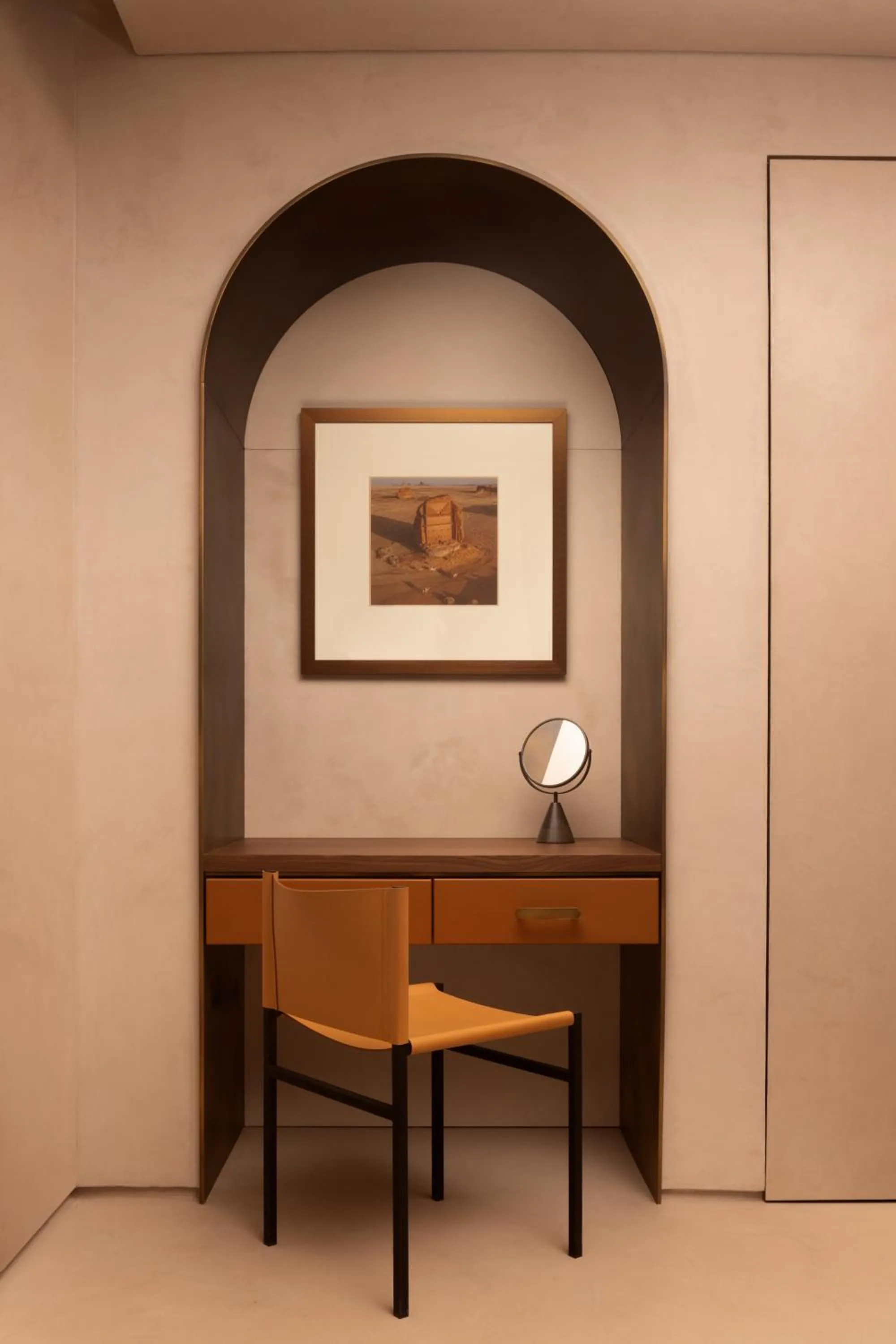 hair dresser in The Chedi Hegra, AlUla