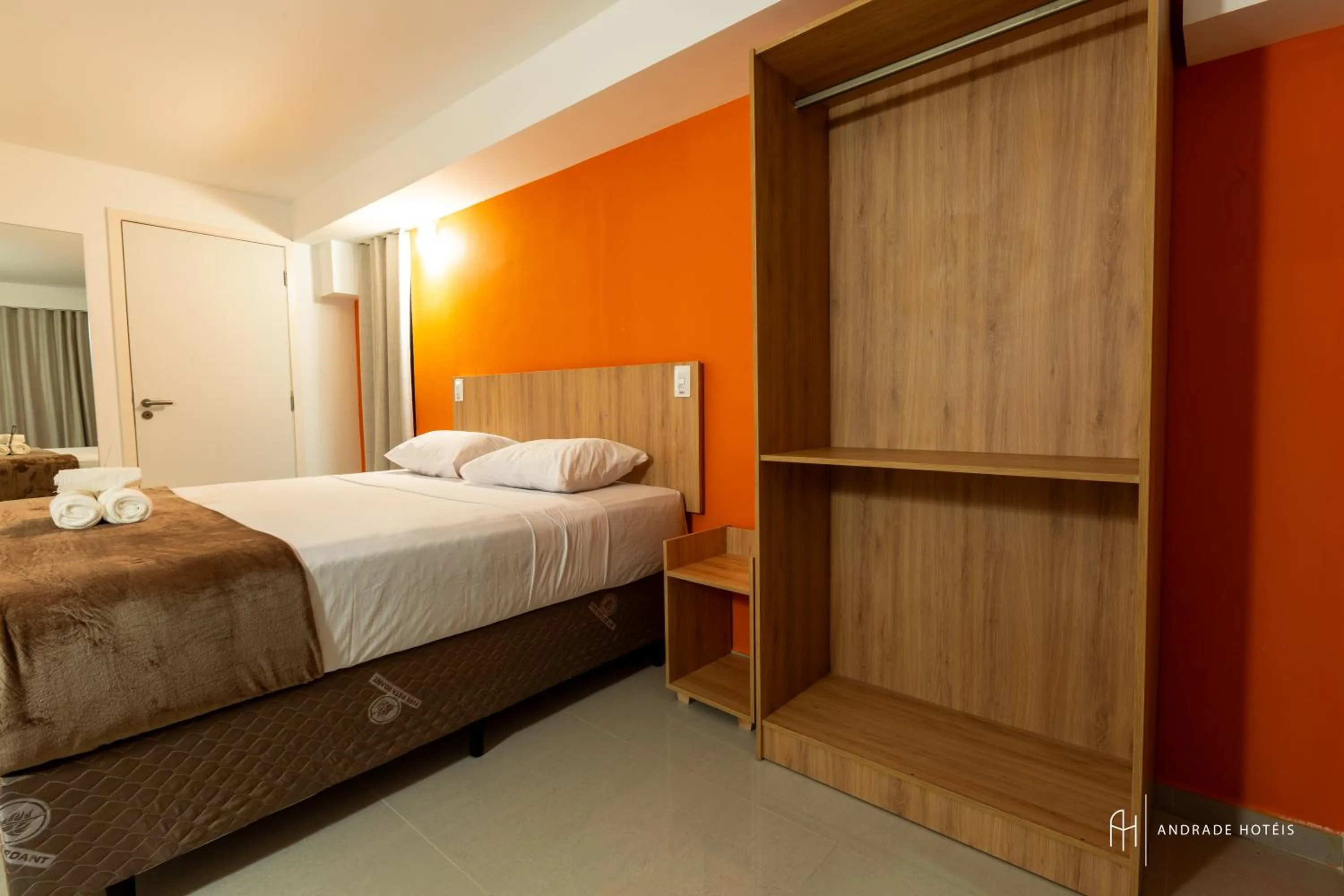 Bedroom, Bed in Rede Andrade Boa Viagem