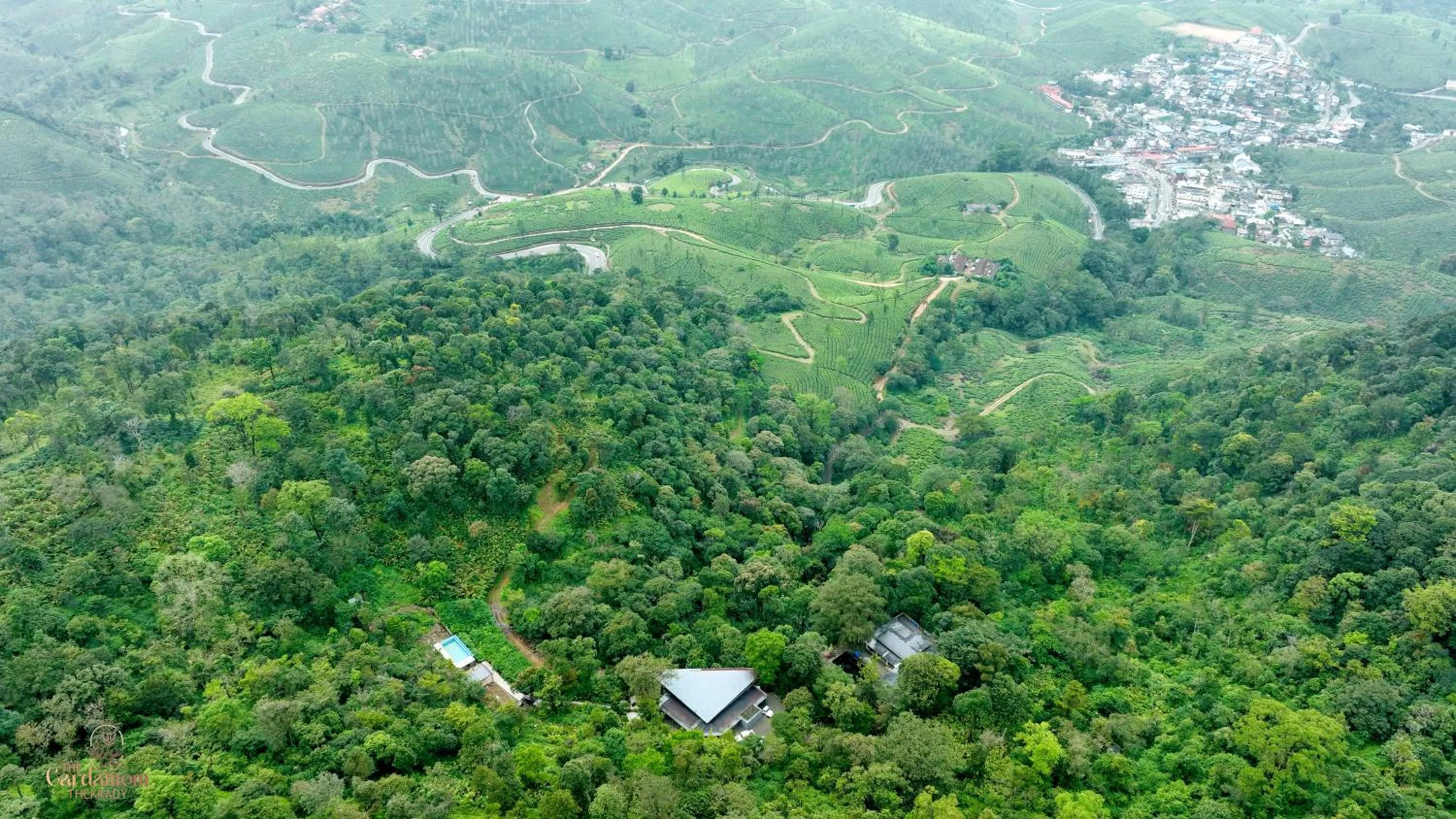 Bird's eye view in Ela Luxury Stay