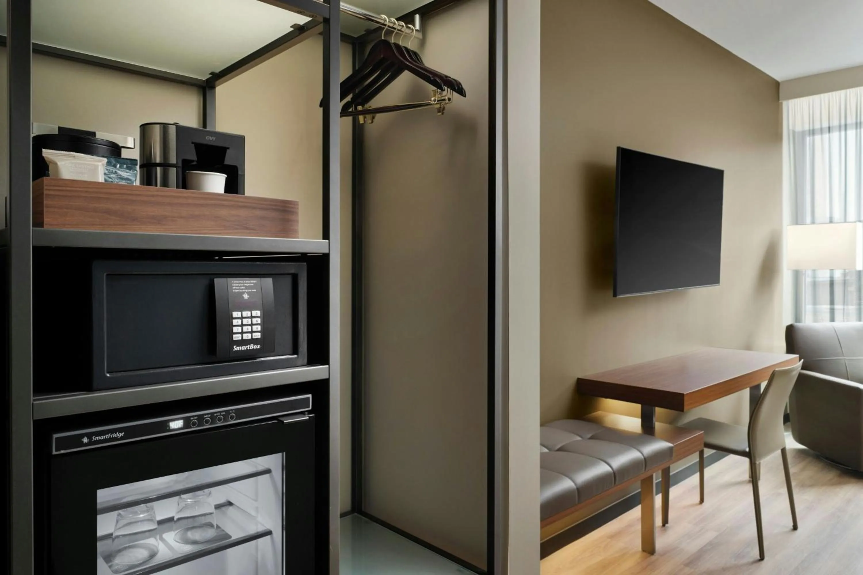 Photo of the whole room in AC Hotel Detroit at the Bonstelle