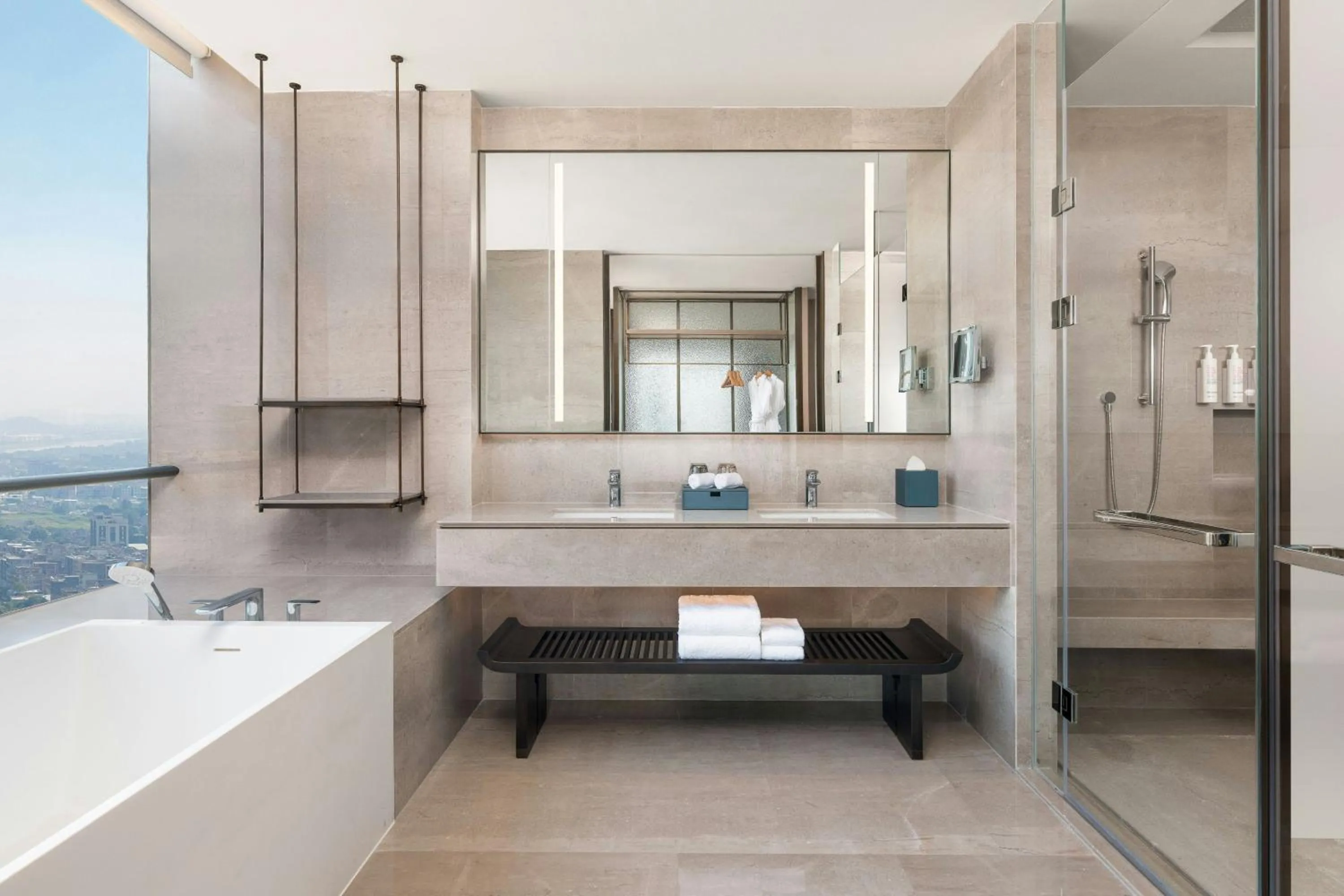 Bedroom in Jieyang Marriott Hotel