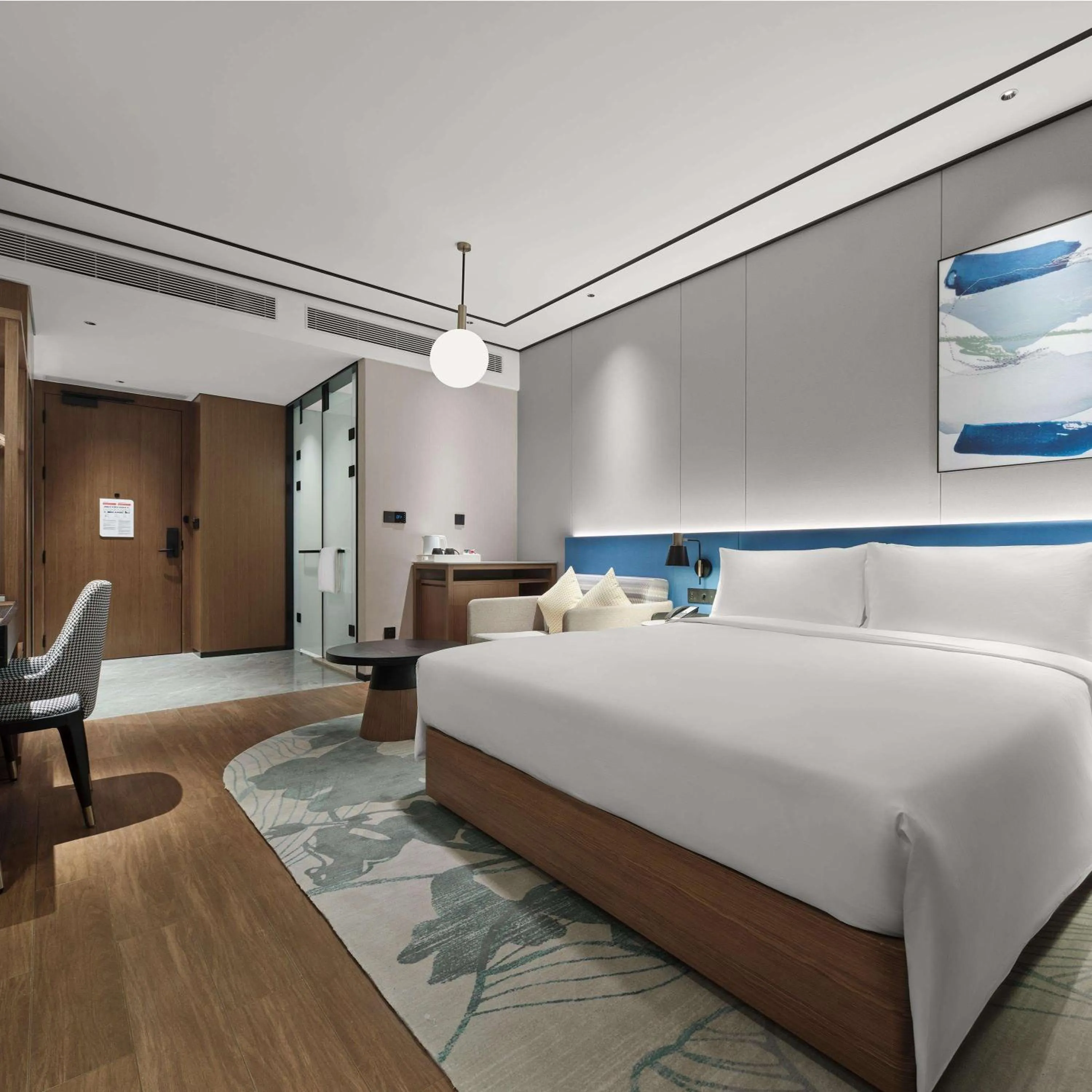 Bed in Hilton Garden Inn Beijing Yizhuang