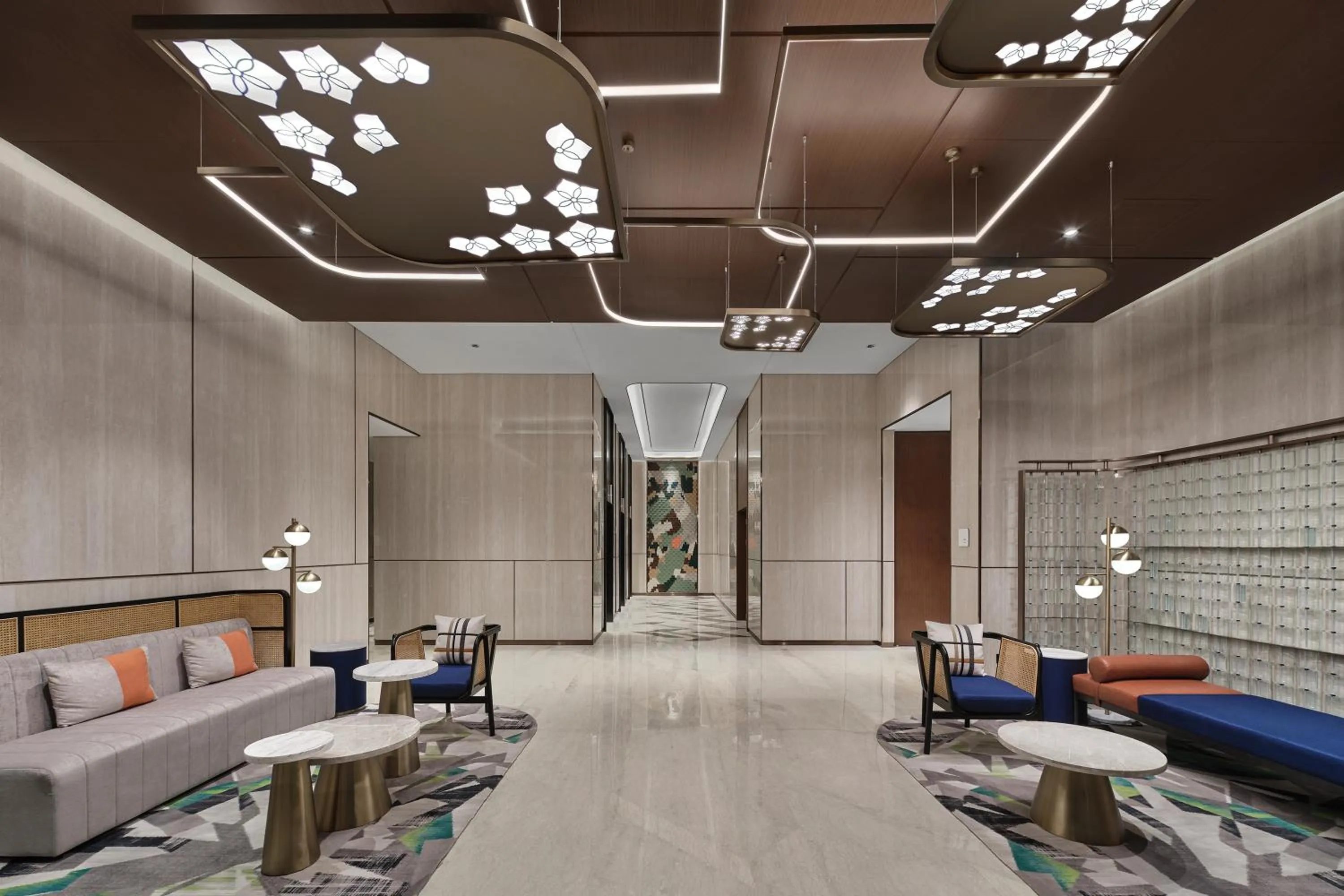 Lobby or reception in Hilton Garden Inn Beijing Yizhuang