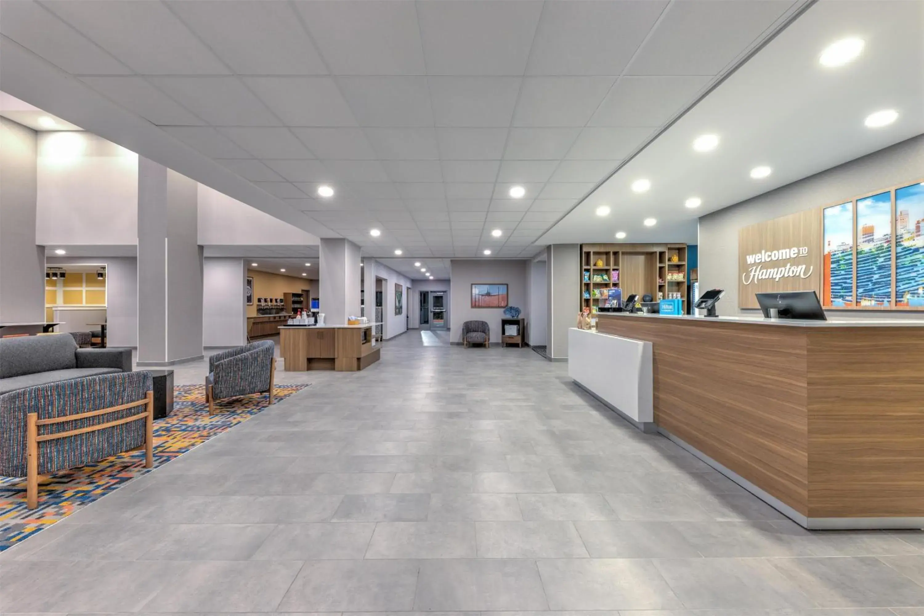 Lobby or reception in Hampton Inn & Suites by Hilton Little Rock Airport Lobby or reception in Hampton Inn & Suites by Hilton Little Rock Airport