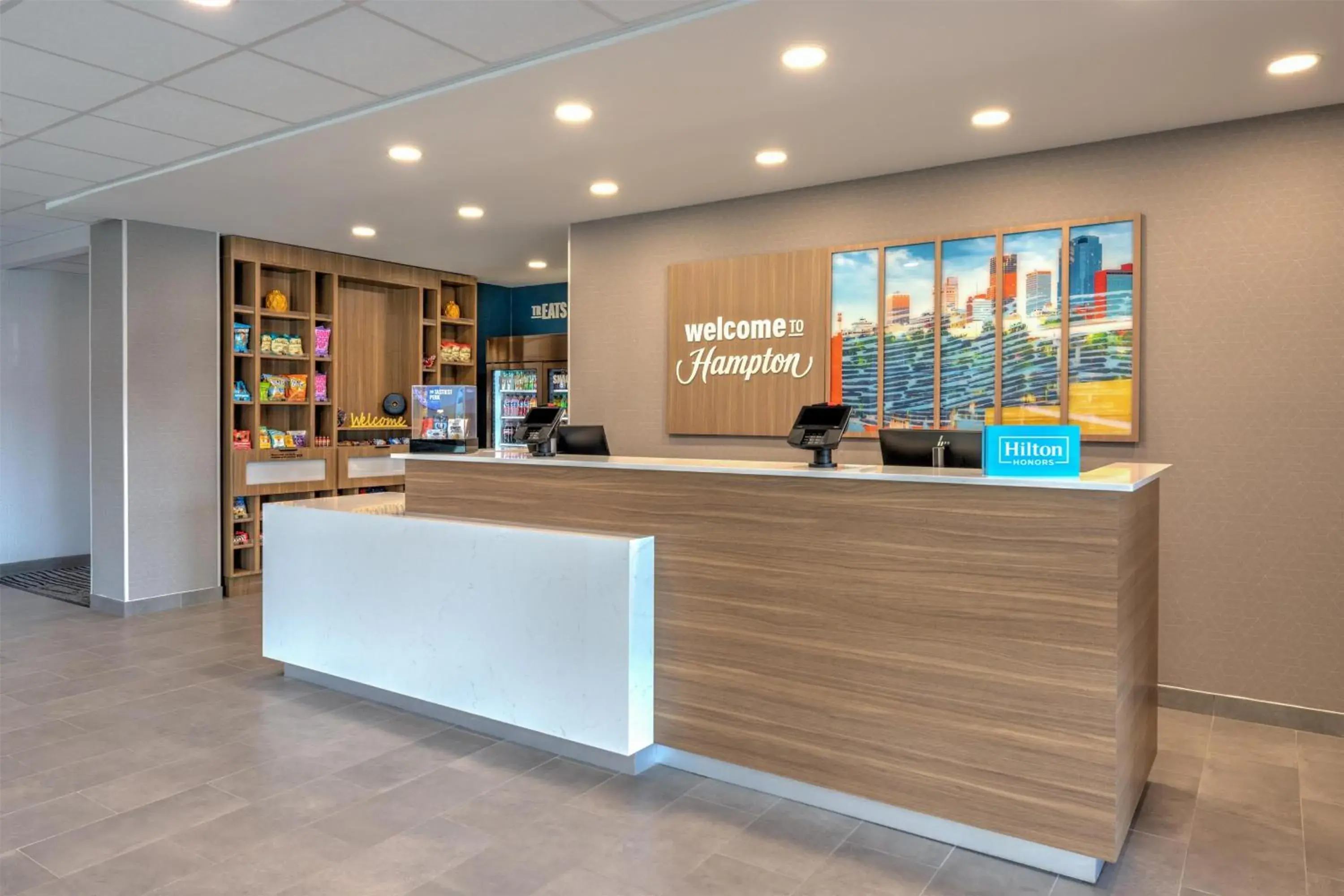 Lobby or reception in Hampton Inn & Suites by Hilton Little Rock Airport Lobby or reception in Hampton Inn & Suites by Hilton Little Rock Airport