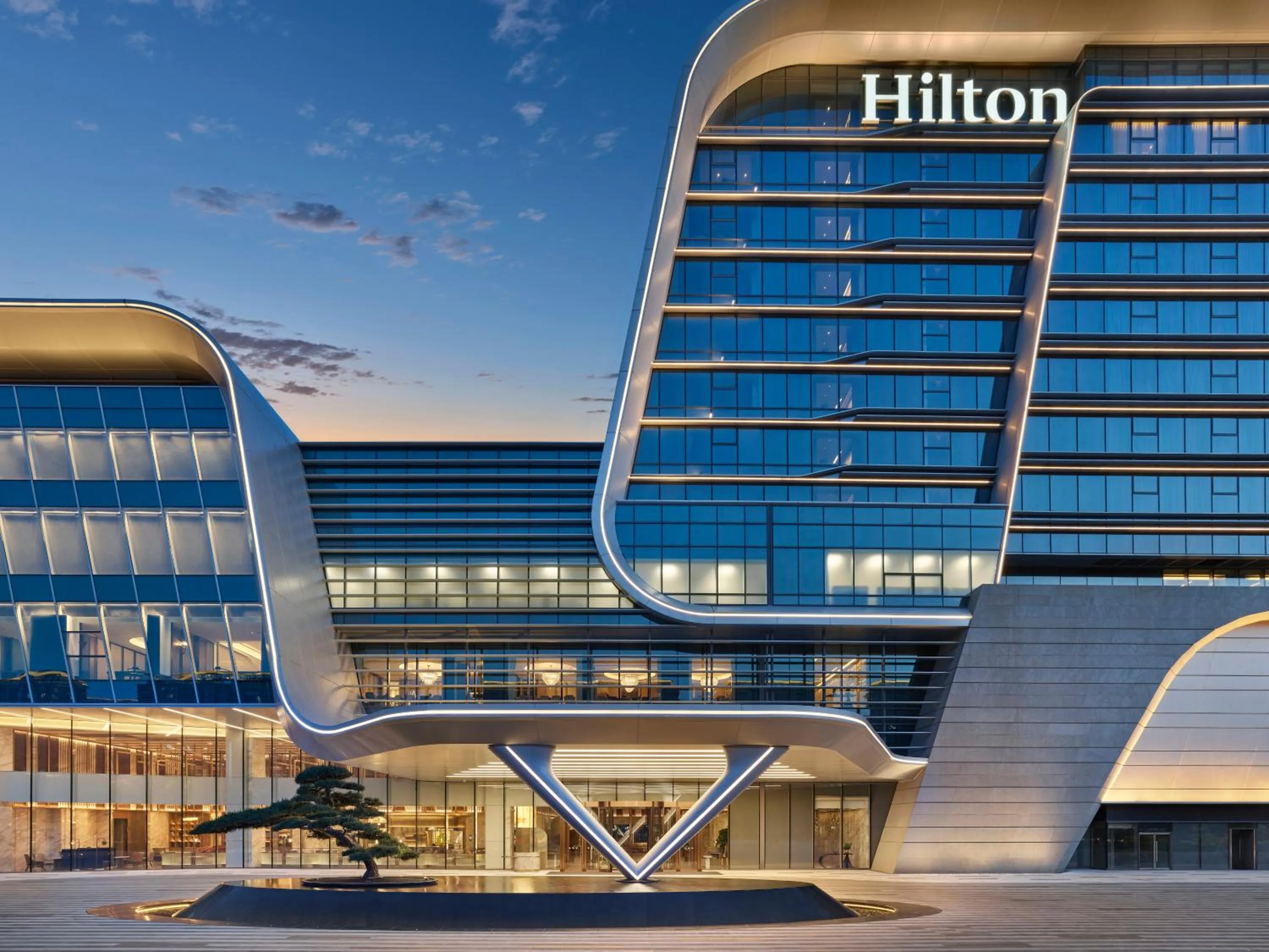 Property building in Hilton Shanghai Greater Hongqiao