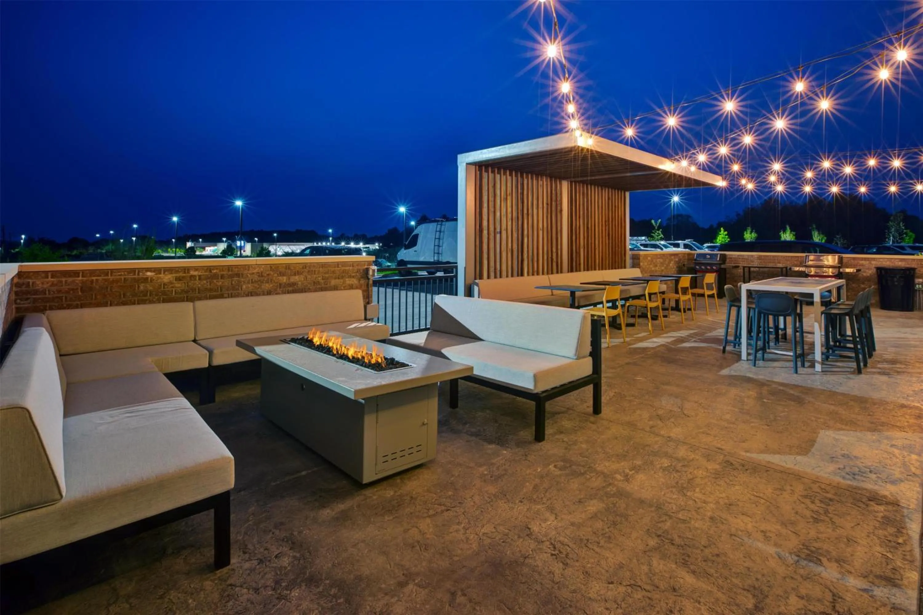 Patio in Home2 Suites By Hilton Traverse City