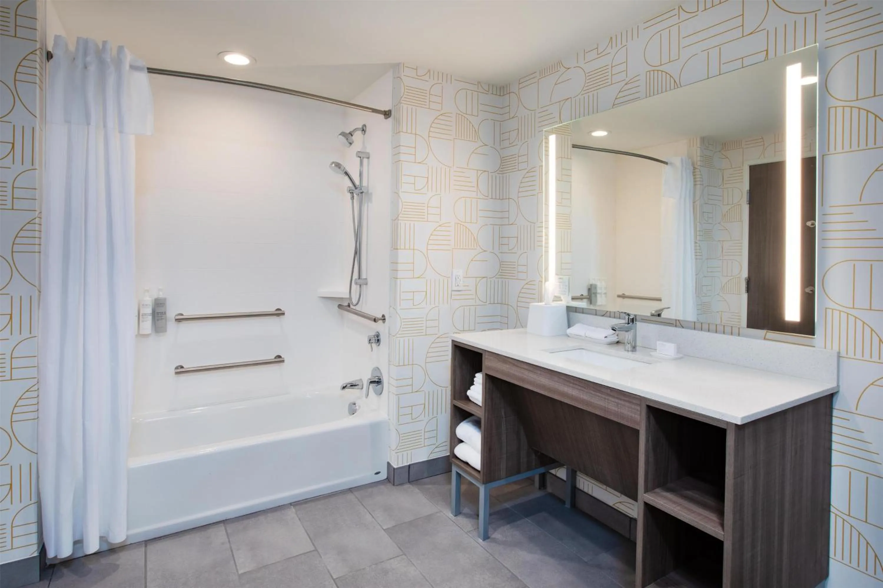 Bathroom in Home2 Suites By Hilton Traverse City