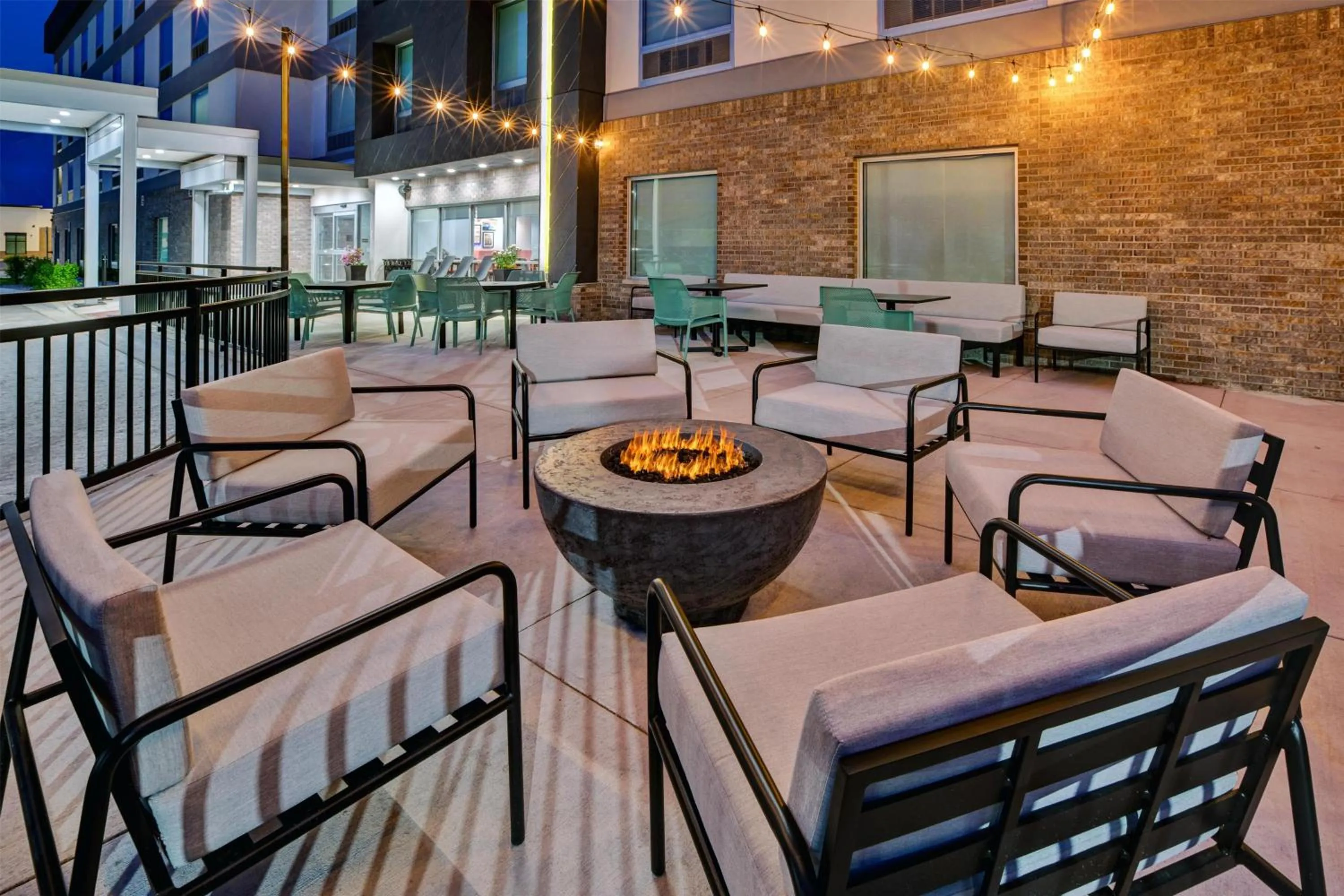 Patio in Home2 Suites By Hilton Traverse City